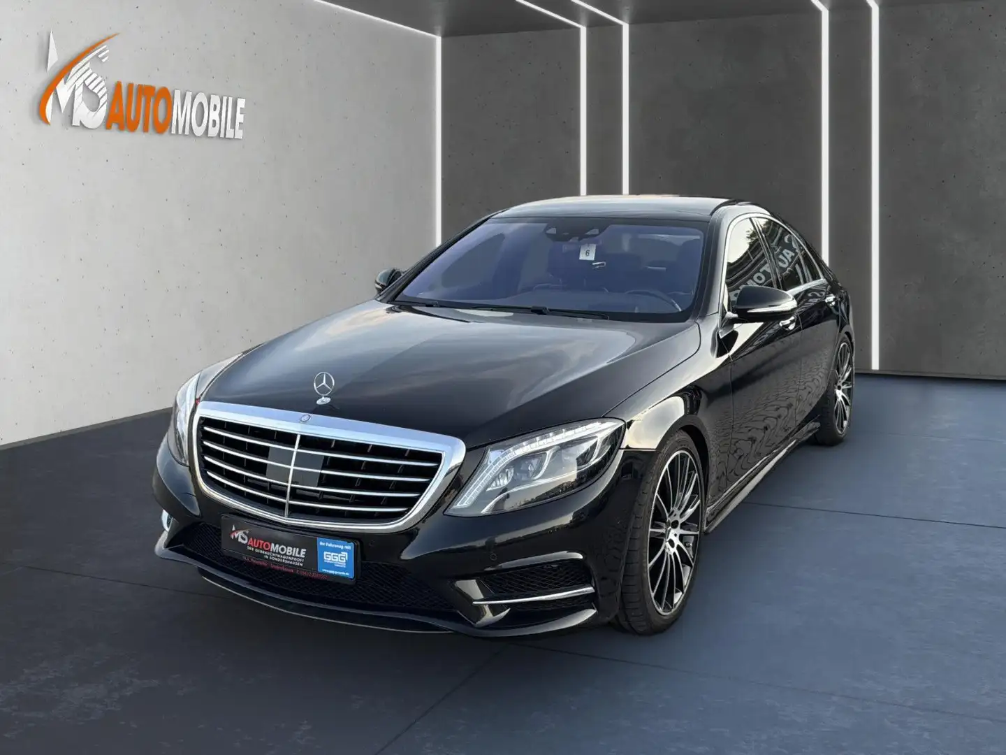 Mercedes-Benz S 350 d 4M AMG Line+HUD+AIRMATIC+PANO+LED+DISTR. Schwarz - 1