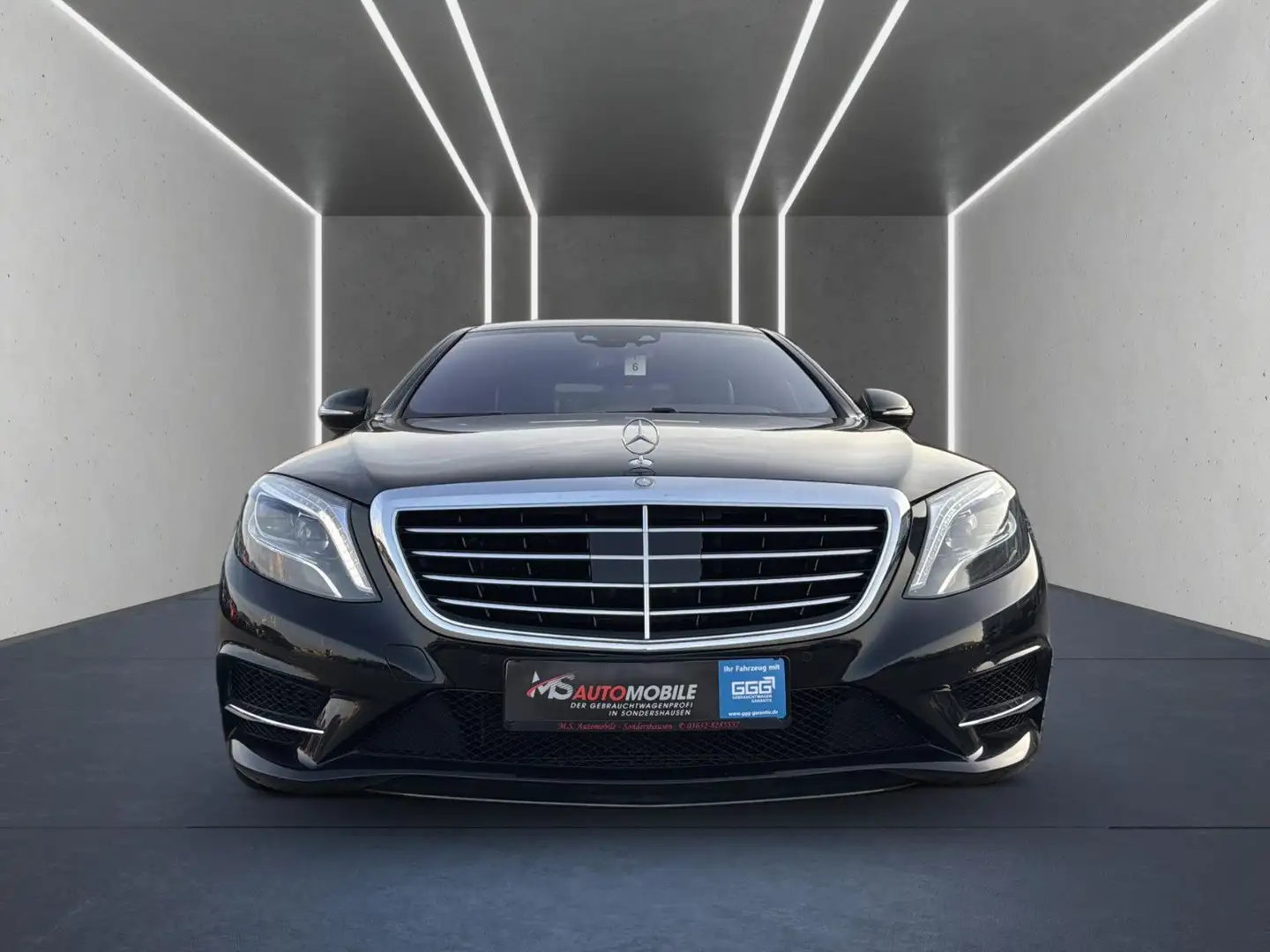 Mercedes-Benz S 350 d 4M AMG Line+HUD+AIRMATIC+PANO+LED+DISTR. Schwarz - 2