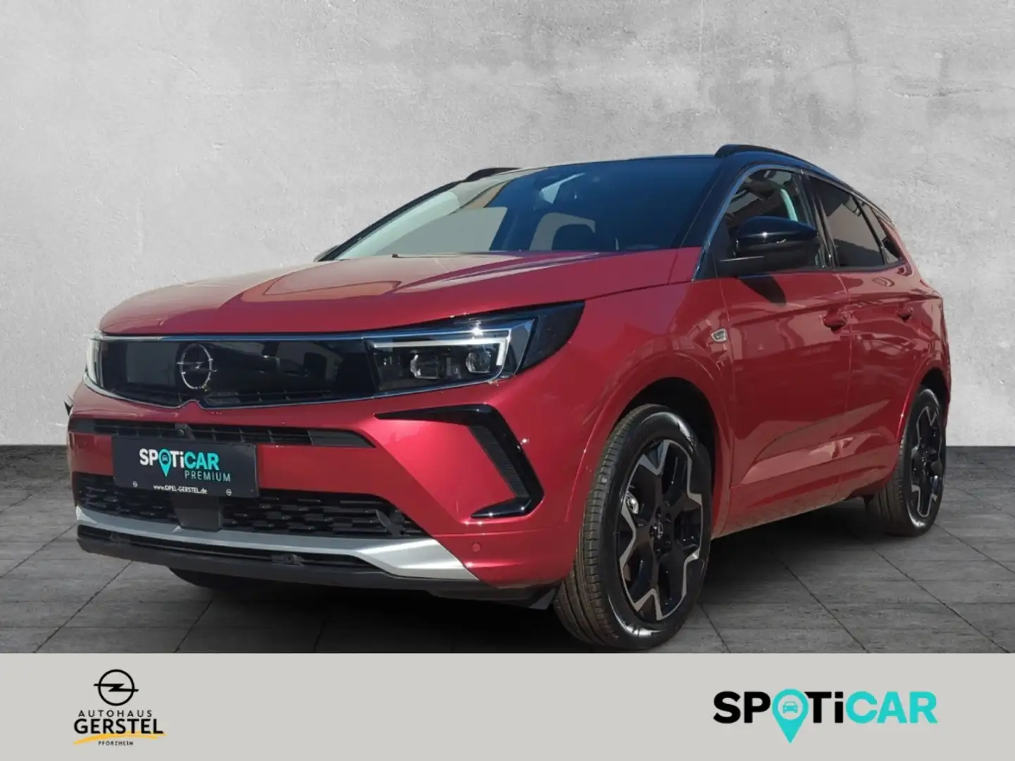 Opel Grandland Ultimate 1.2 Turbo PARK & GO PREMIUM VOLL-LED Rouge - 1