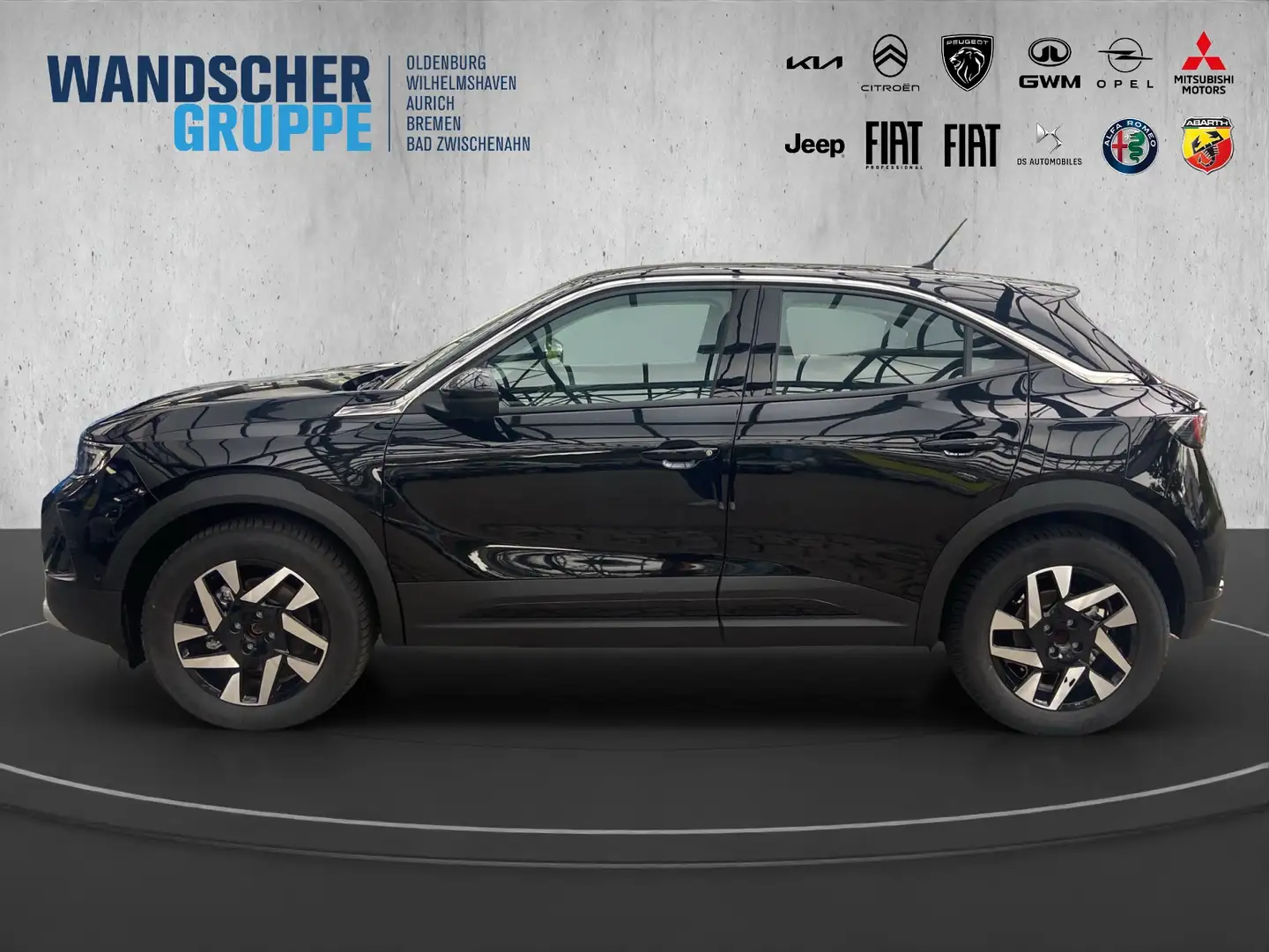 Opel Mokka-E Mokka e Elegance +KeyLess+Kam.+LED+SHZ+LM+PDC Schwarz - 2