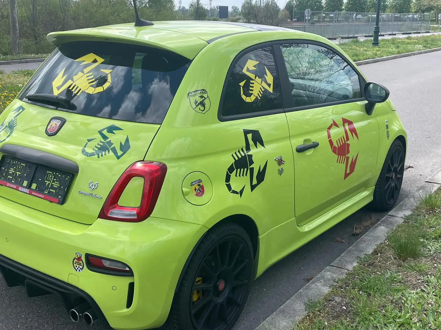 Abarth 595 Competizione §57a bis 11/2026 Grün - 1