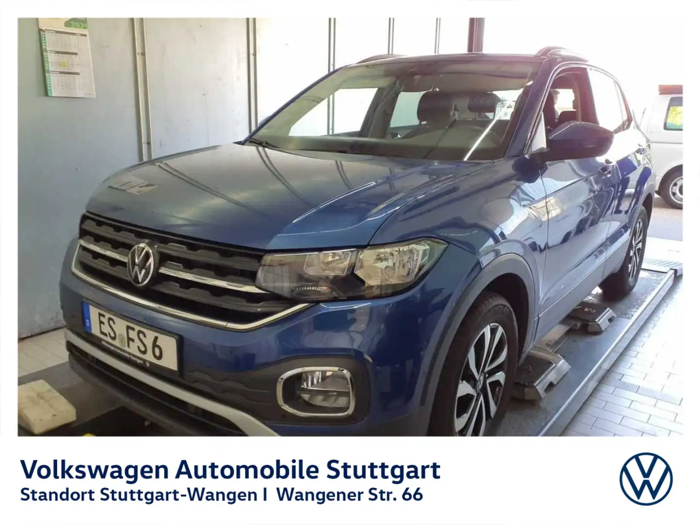 Volkswagen T-Cross Active 1.0 TSI Navi ACC SHZ PDC Blau - 1