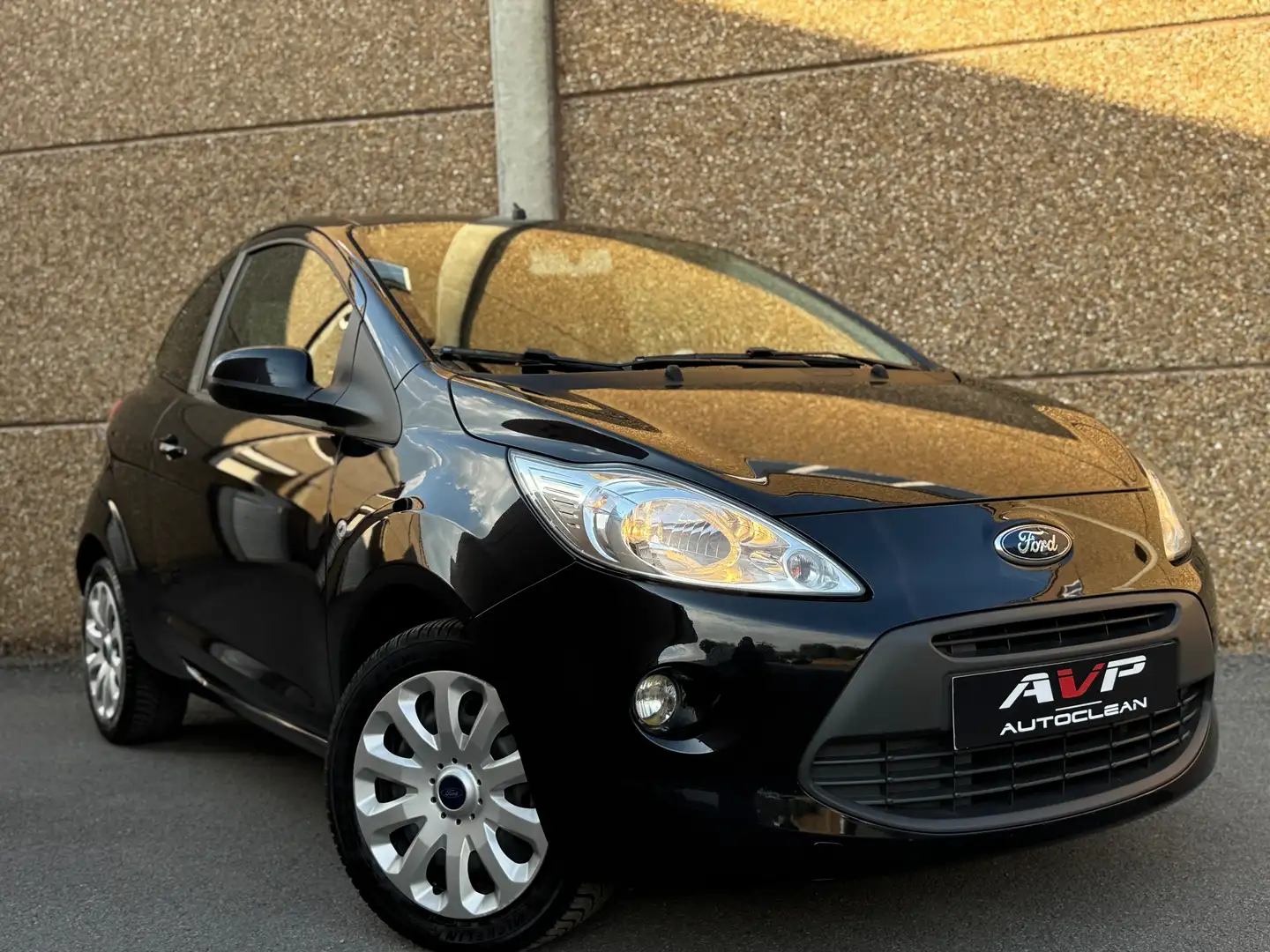 Ford Ka/Ka+ Ka 1.2i/Airco/Nouvelle distribution/Garantie12mois Zwart - 1