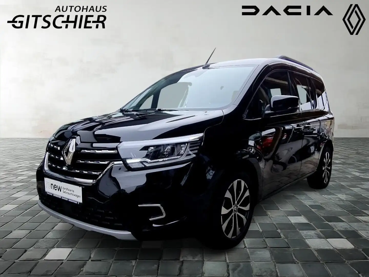 Renault Kangoo PKW TECHNO TCe 130 EDC Schwarz - 1
