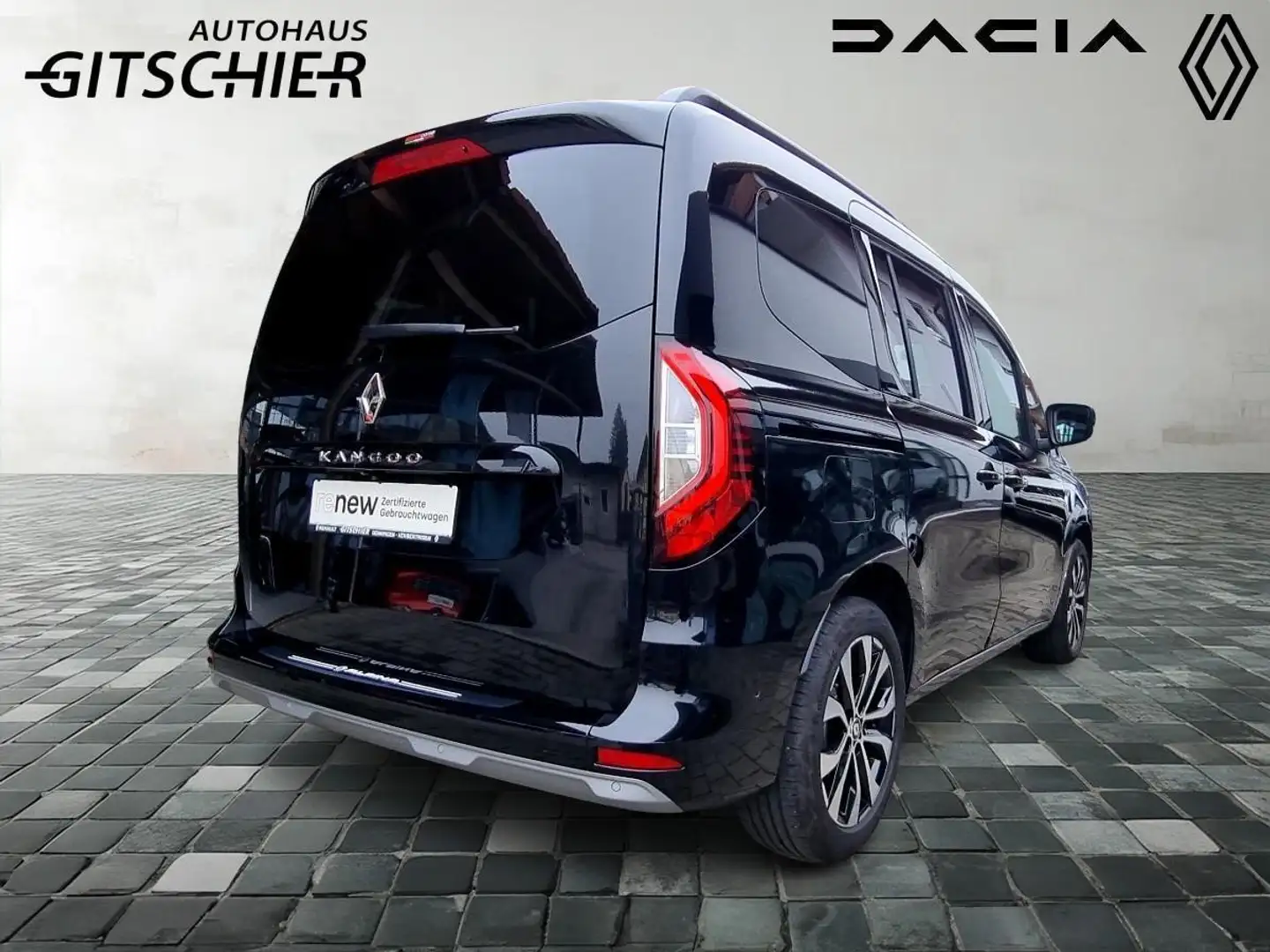 Renault Kangoo PKW TECHNO TCe 130 EDC Schwarz - 2