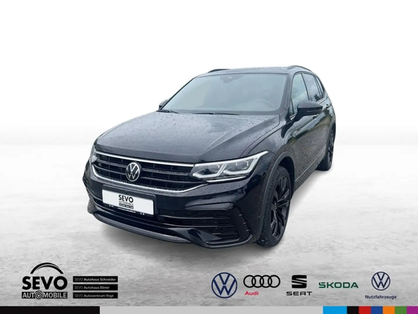 Volkswagen Tiguan Allspace 2.0 TSI DSG 4MOTION R-Line Schwarz - 1