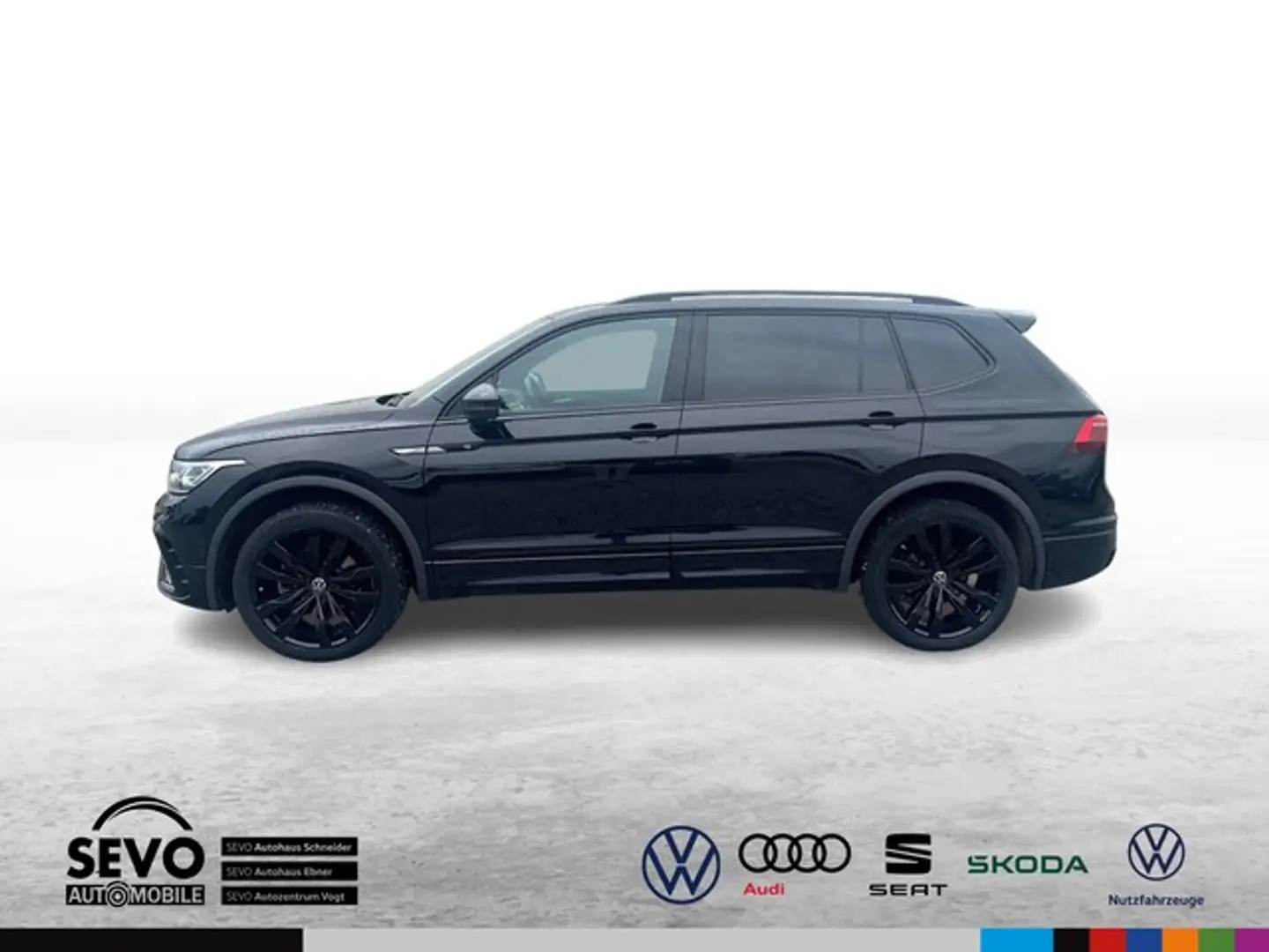 Volkswagen Tiguan Allspace 2.0 TSI DSG 4MOTION R-Line Schwarz - 2