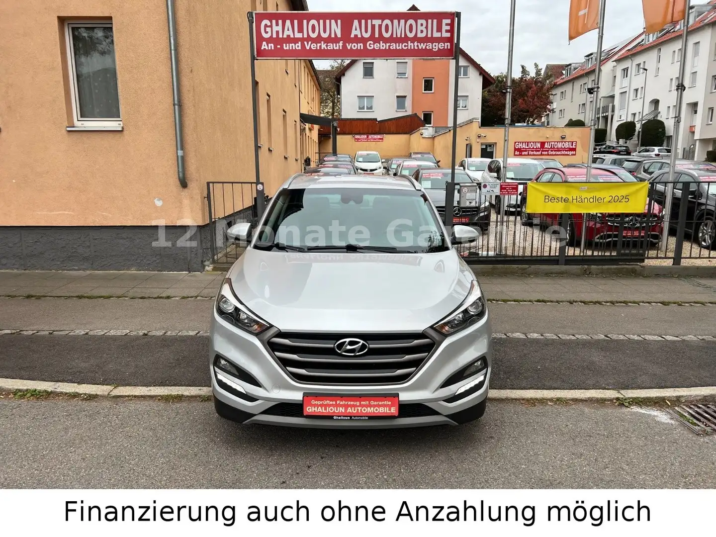 Hyundai TUCSON Advantage 4WD Navi & Rückfahrkamera Silber - 1