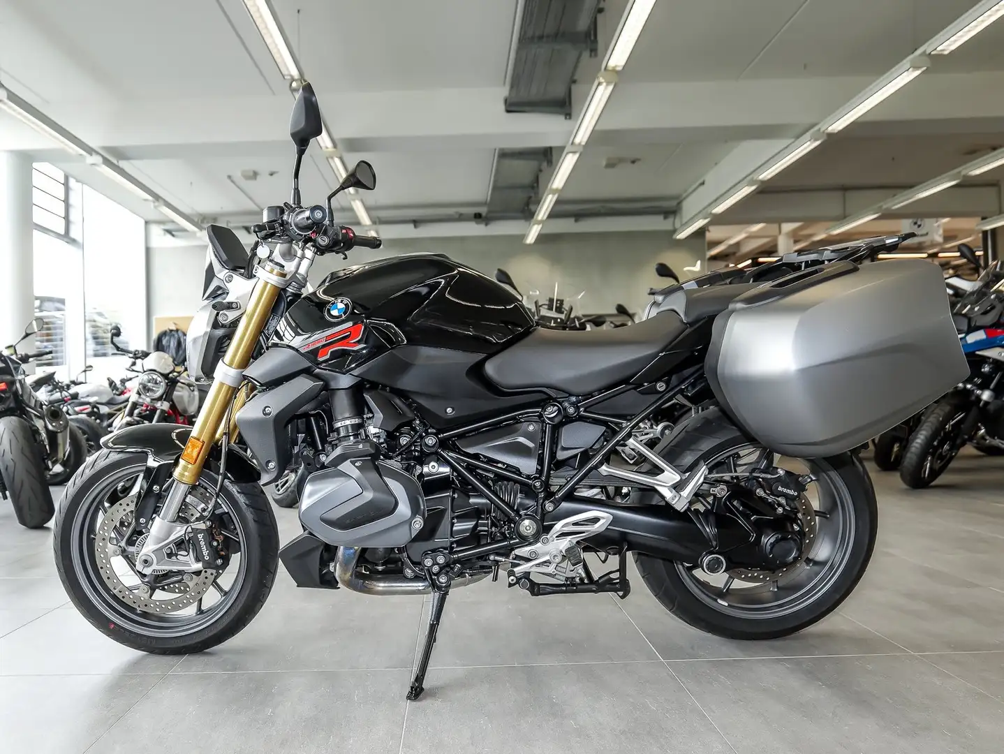 BMW R 1250 R 3 Pakete Koffer Nero - 2