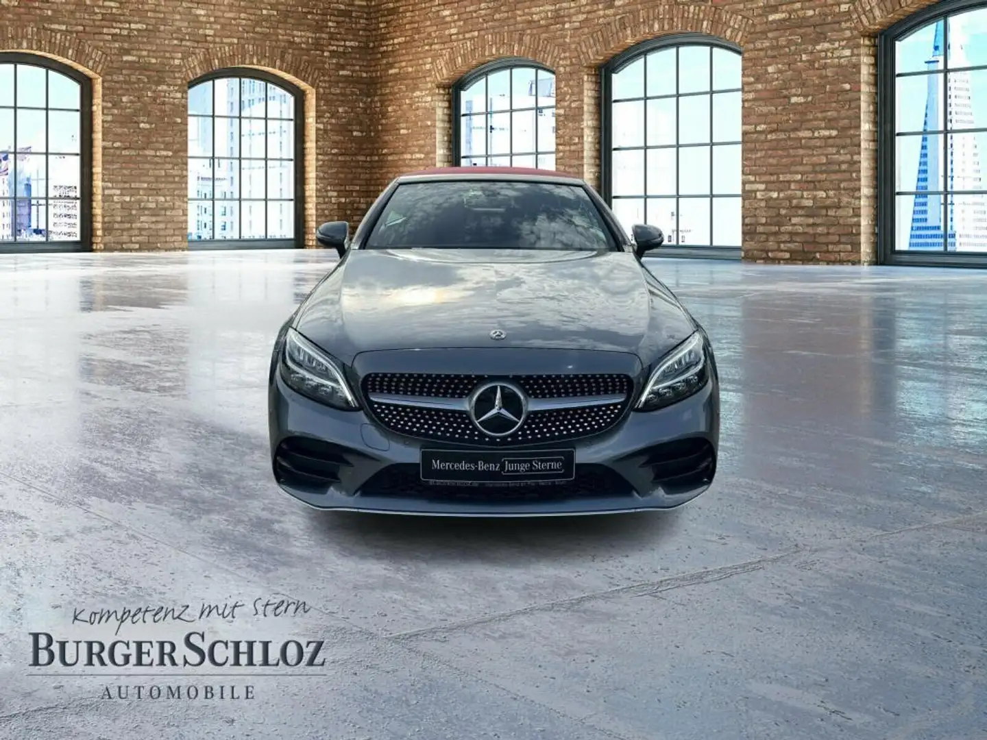 Mercedes-Benz C 200 AMG Navi PDC SHZ LED Sport KeyLess AUT Gris - 2
