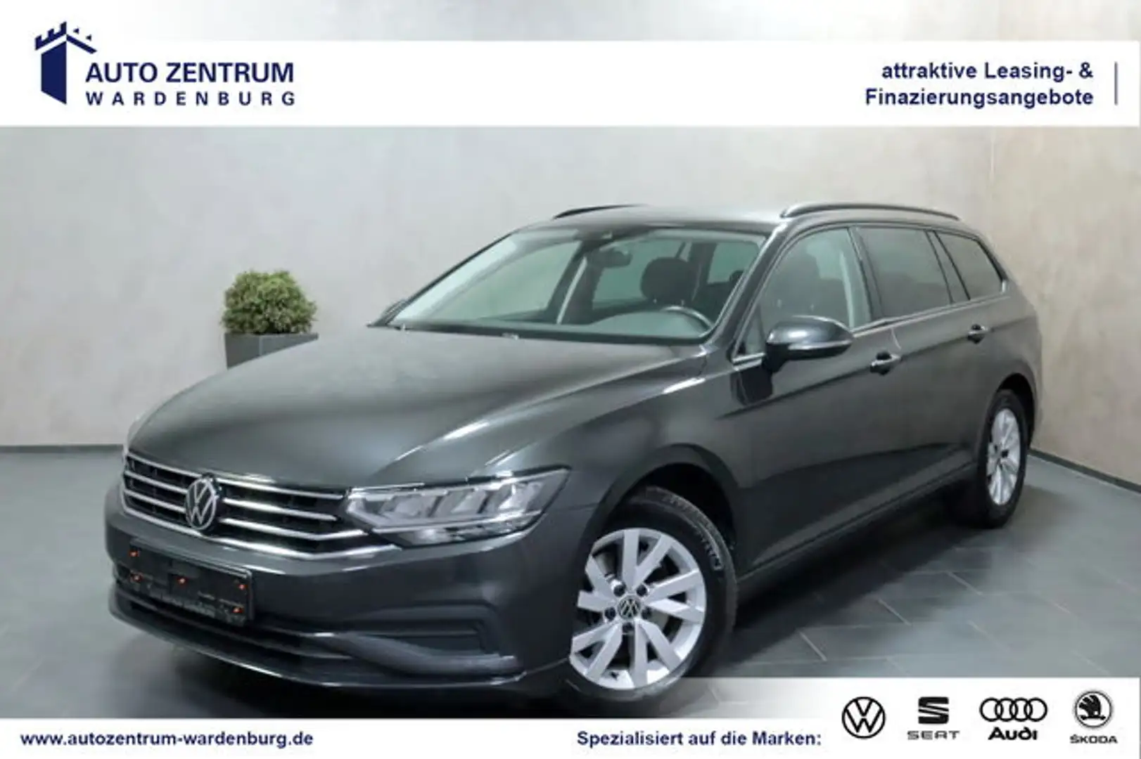 Volkswagen Passat Variant TSI OPF DSG CAM LED NAVI ACC SHZ Grau - 1