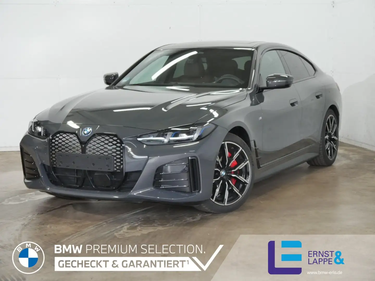 BMW i4 xDrive40 GC M Sport Pro || AHK 360 Pano eSitze Grau - 1