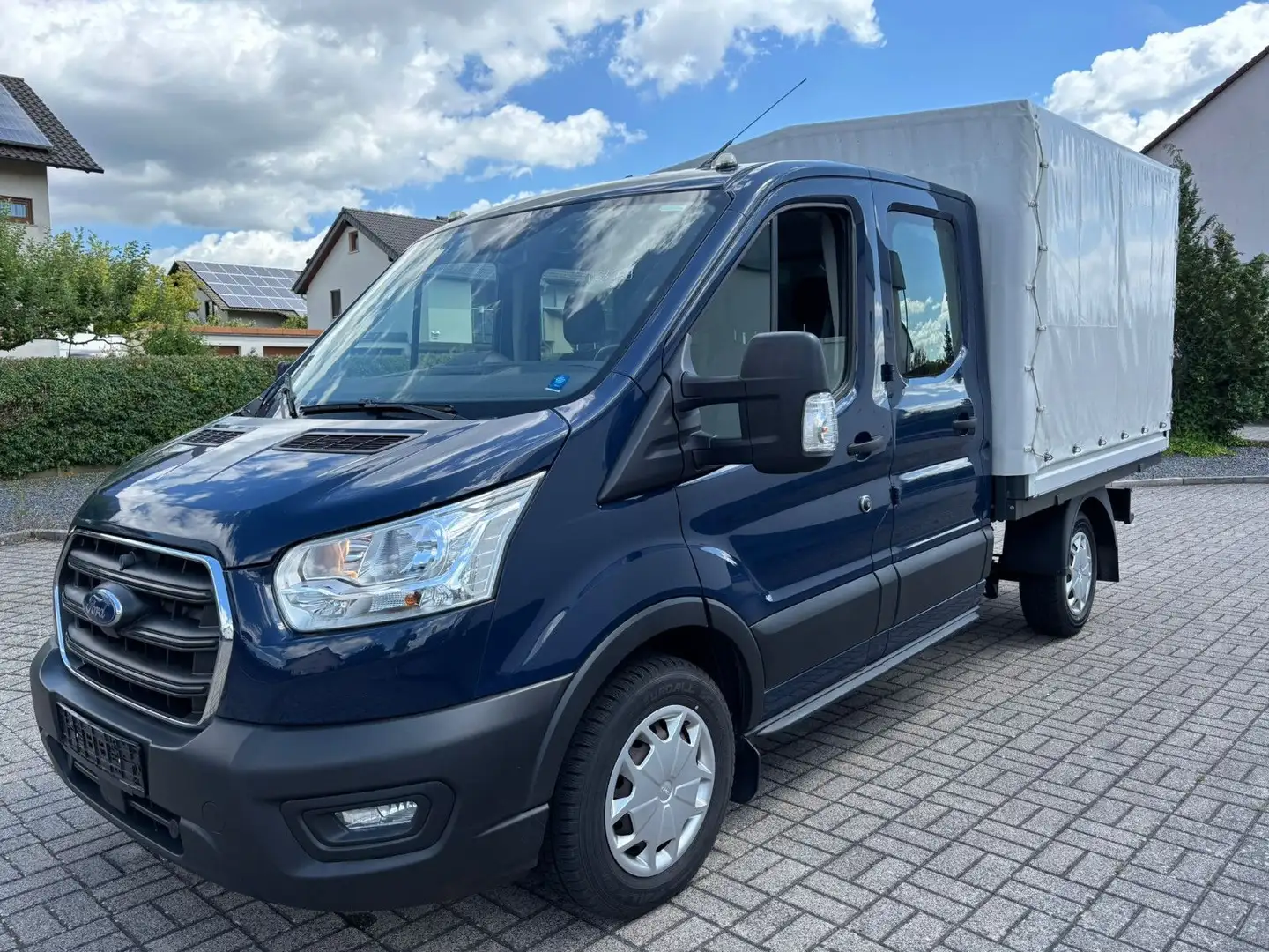 Ford Transit Pritsche-Plane 310 L2 7 Sitzer Trend Blau - 2