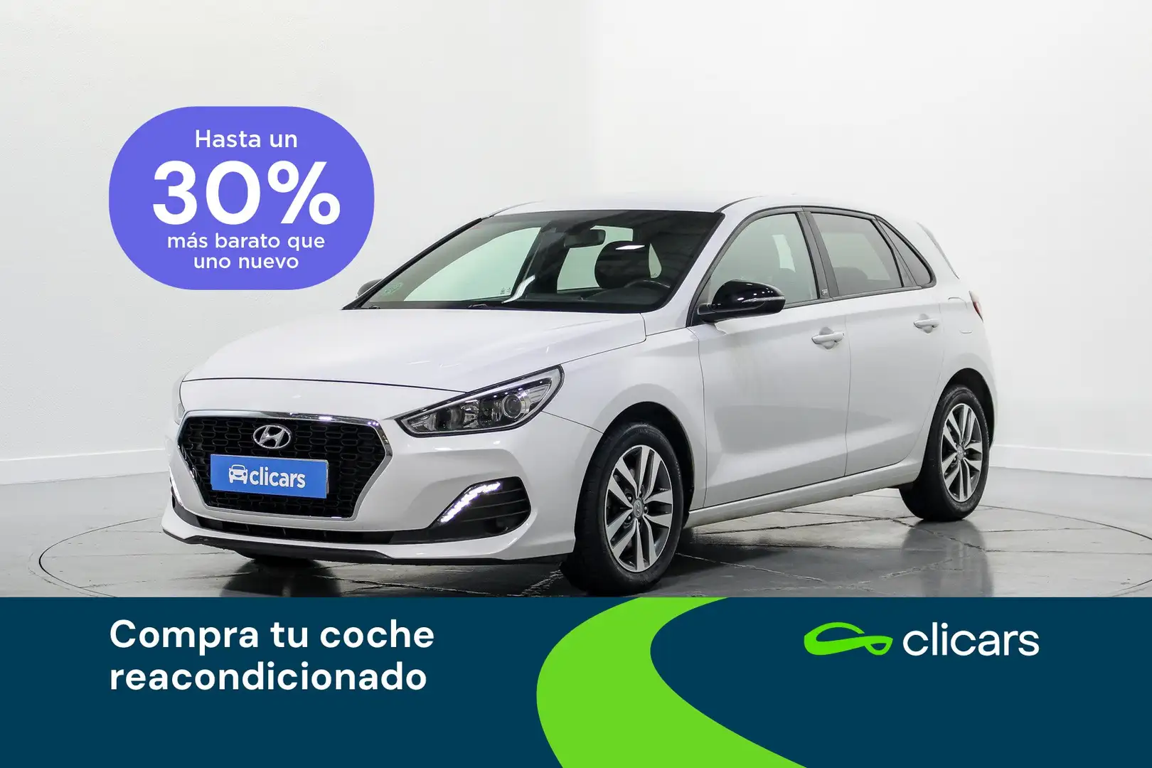 Hyundai i30 1.0 TGDI Go 120 Blanco - 1