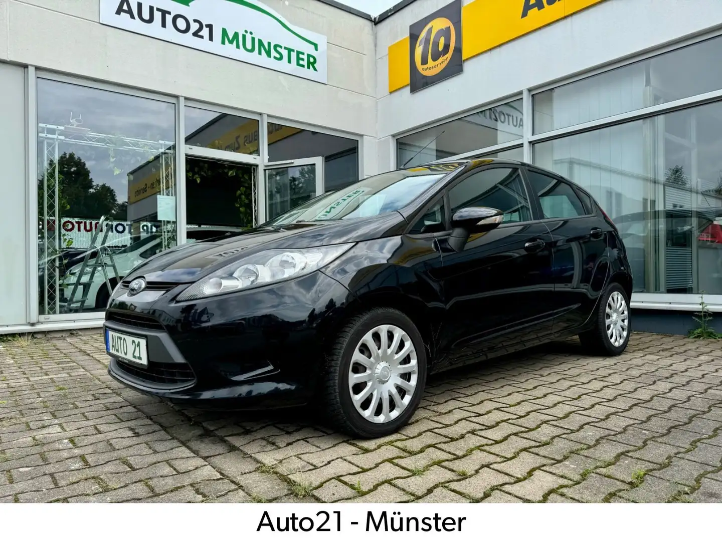 Ford Fiesta Trend, Klima, TÜV, Allwetter, Scheckheft Schwarz - 1