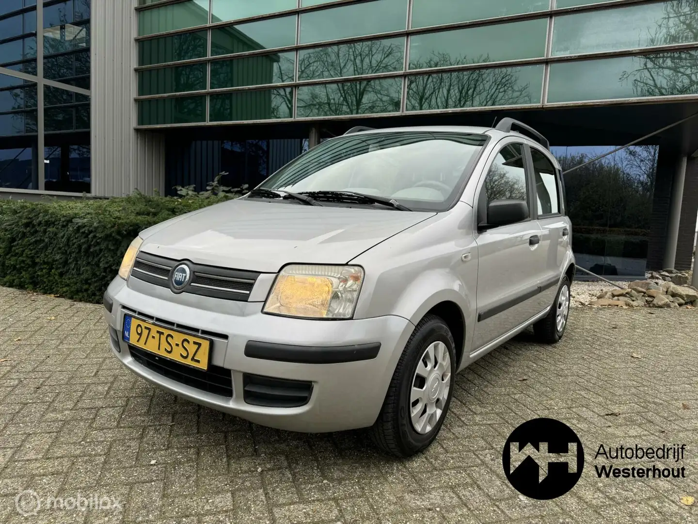 Fiat Panda 1.2 Dynamic Nieuwe APK 5 Deurs Grijs - 2