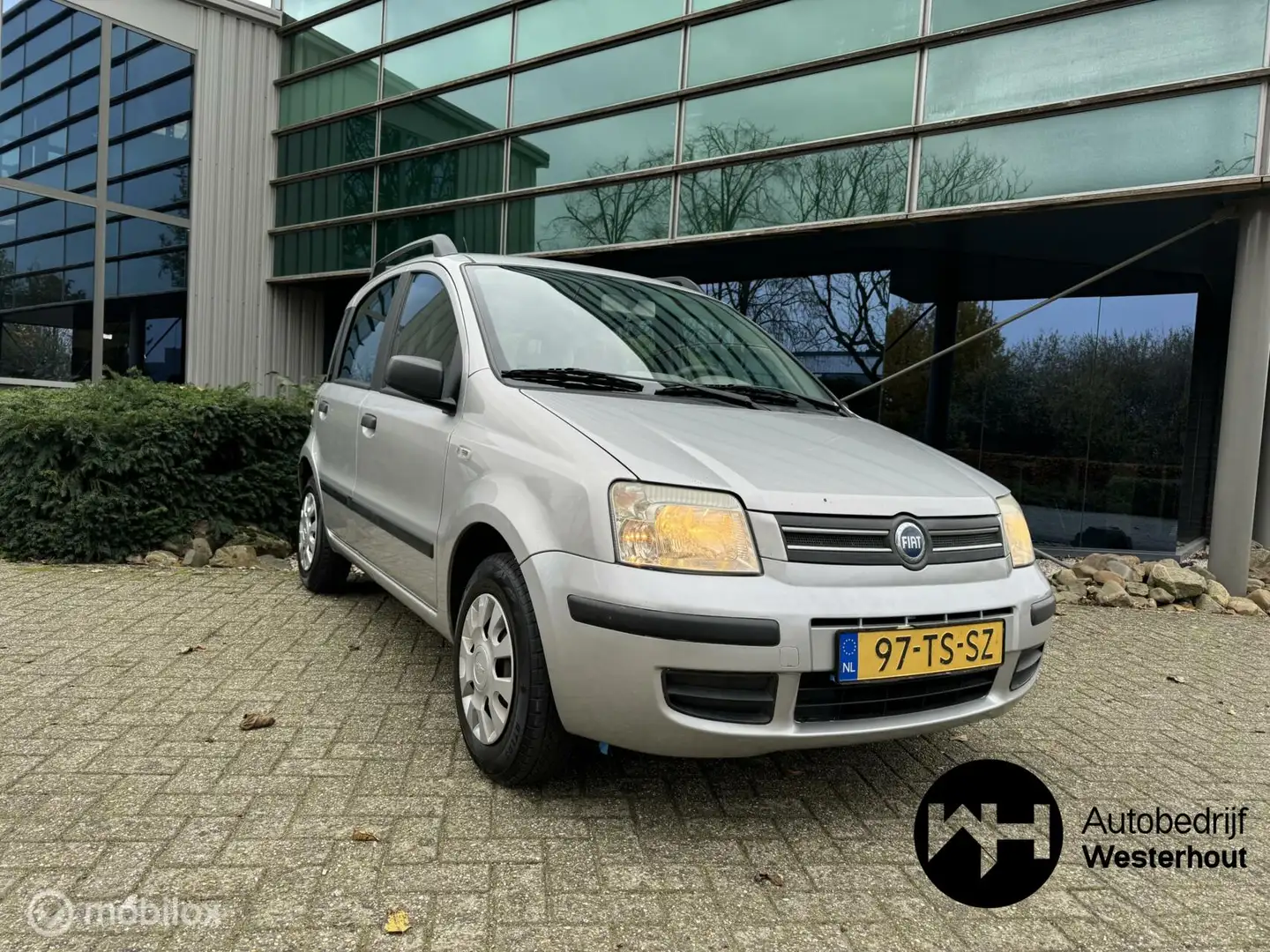 Fiat Panda 1.2 Dynamic Nieuwe APK 5 Deurs Grijs - 1