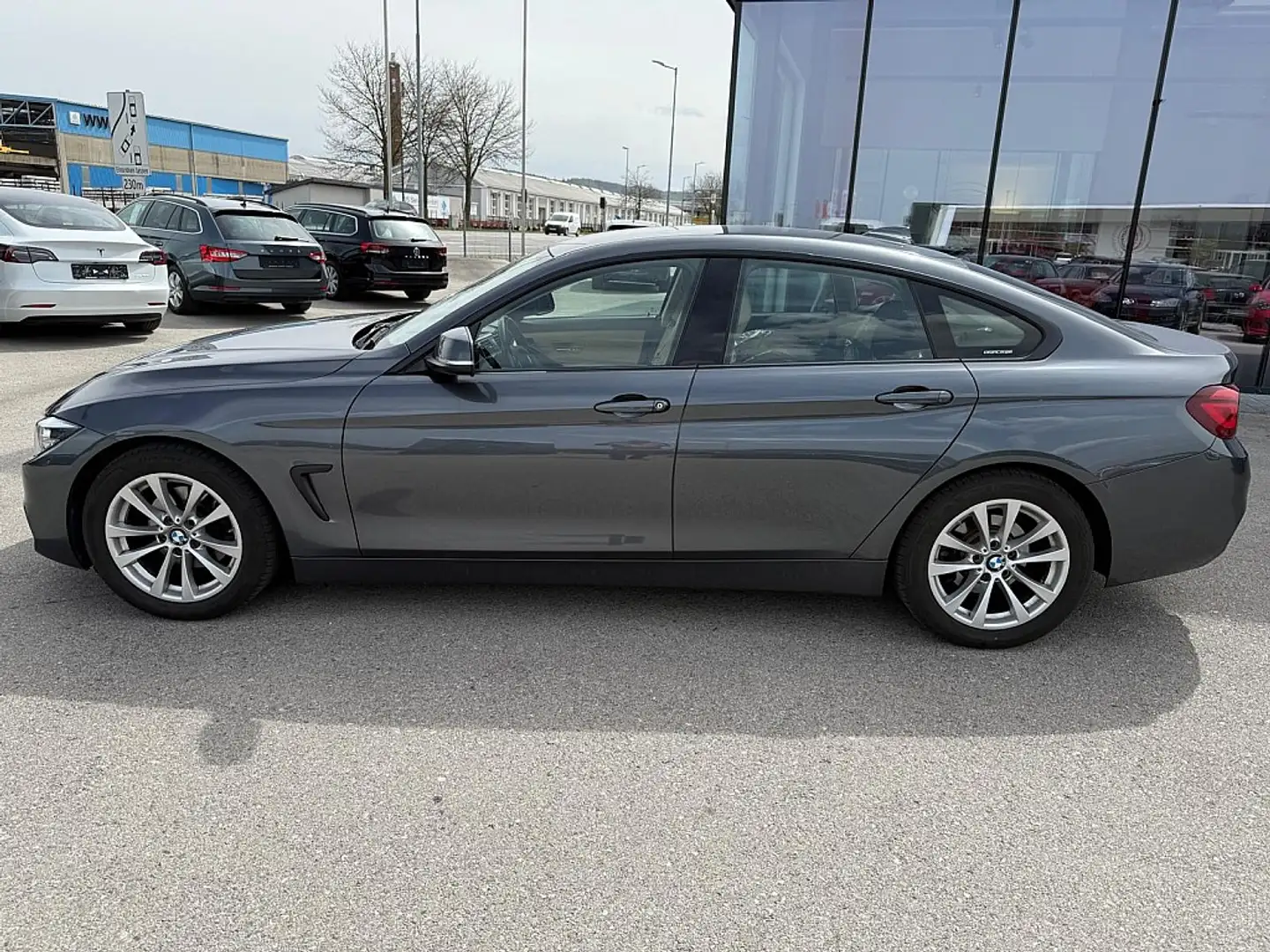 BMW 420 d Gran Coupe Aut. Gris - 2