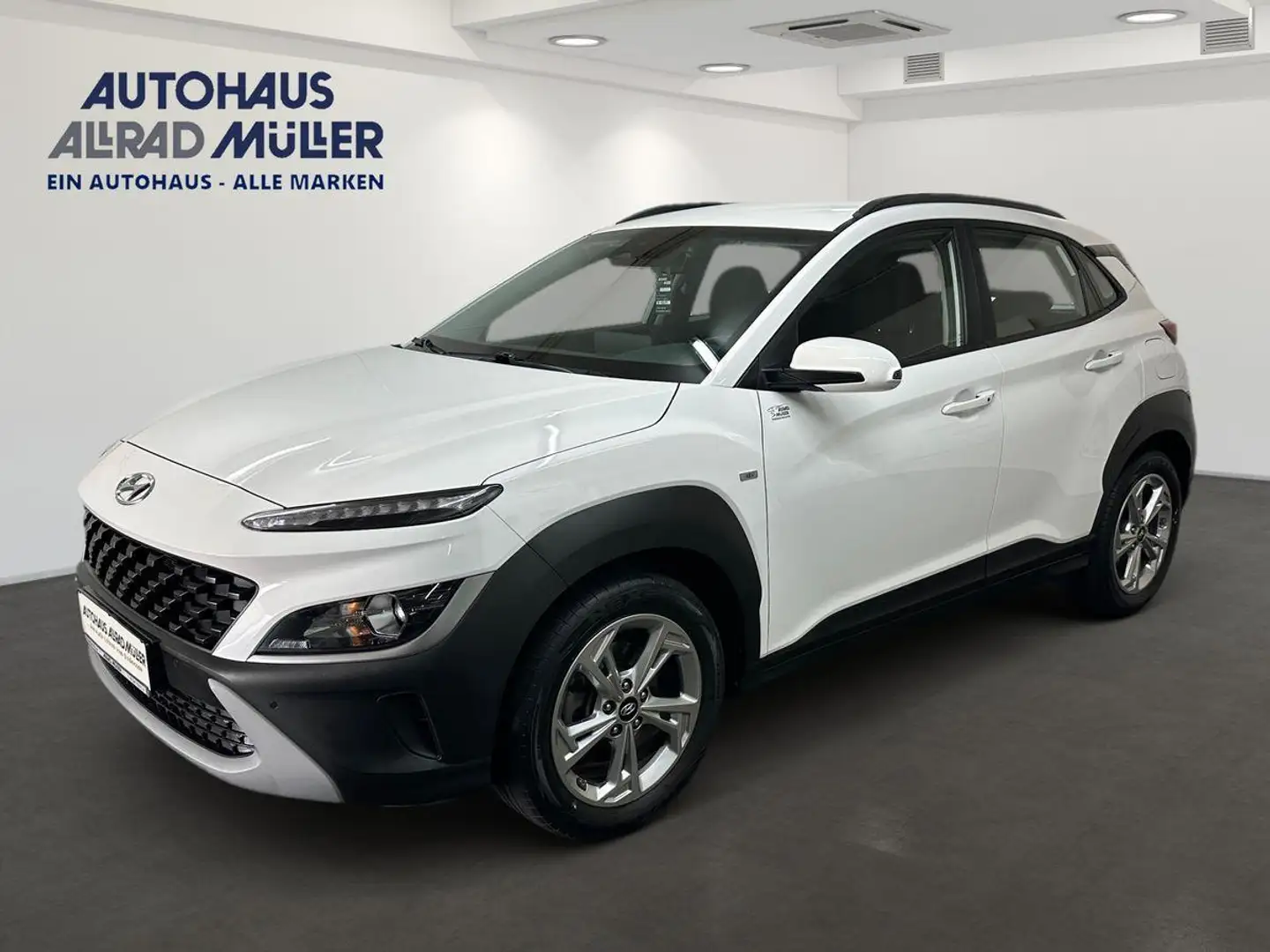 Hyundai KONA Trend 1.0 T-GDI+Navi+Kamera+Krell+Keyless Weiß - 1