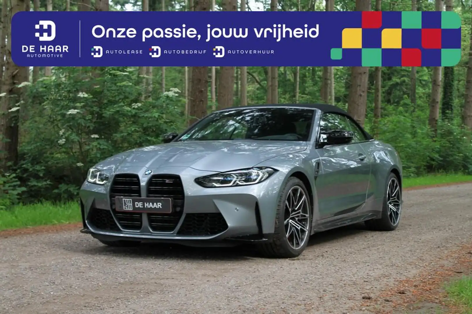 BMW M4 Cabrio xDrive Competition - Harman/Kardon - Nekver Grijs - 1
