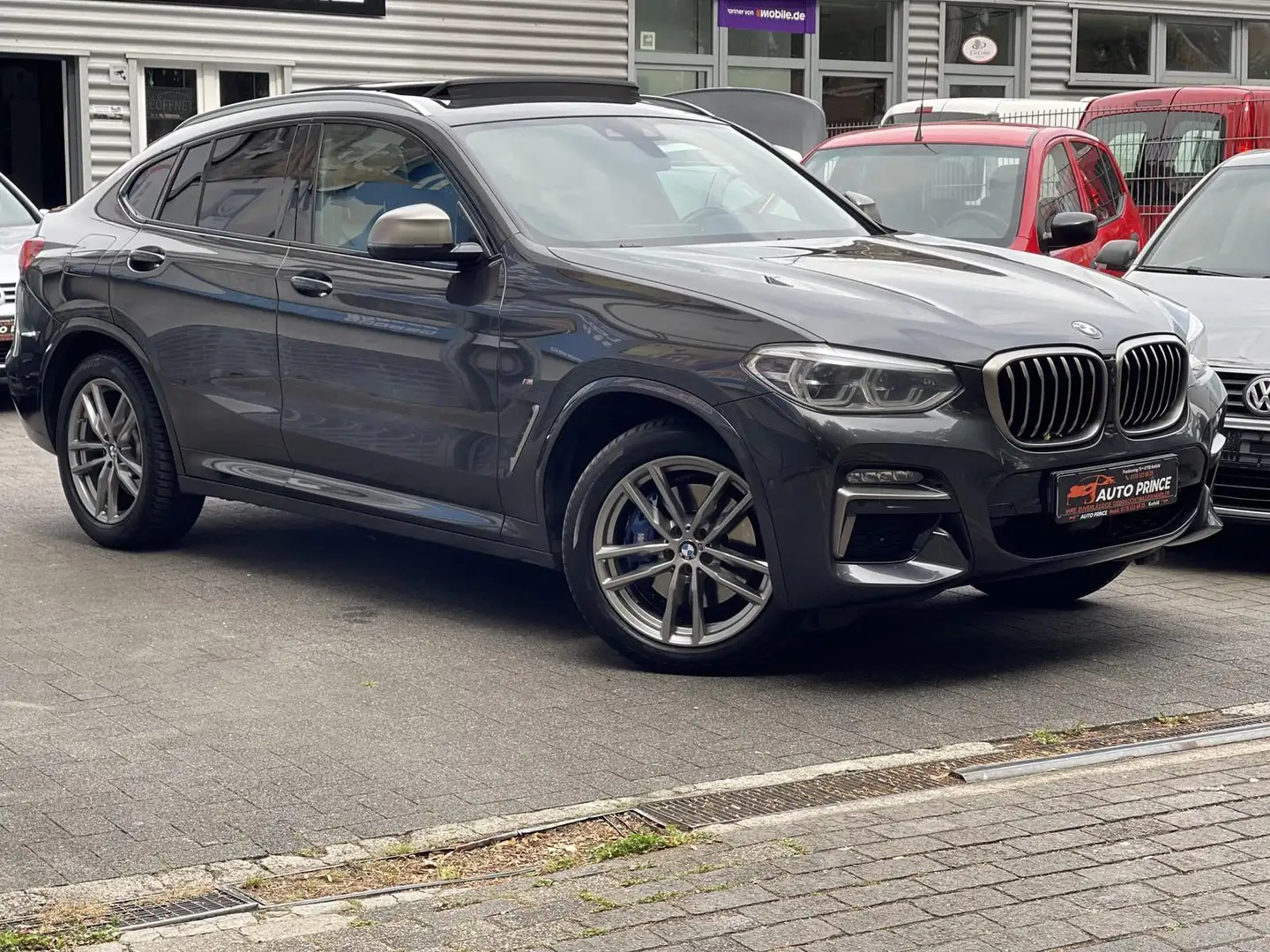 BMW X4 M40 d+ M- PAKET+ NAVI+STANDHEIZUNG+ PANO+ LED+ HUB Grau - 2