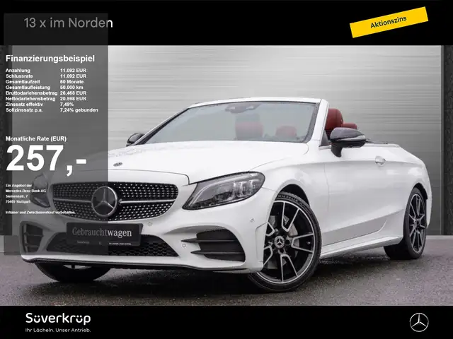 Mercedes-Benz C 300 Cabriolet AMG BURM NIGHT COMAND MULTI 360