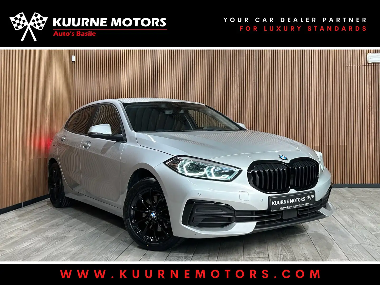 BMW 116 d Alu17"/Led/Gps/Carplay/Pdc/Airco *1j garantie* Argento - 1