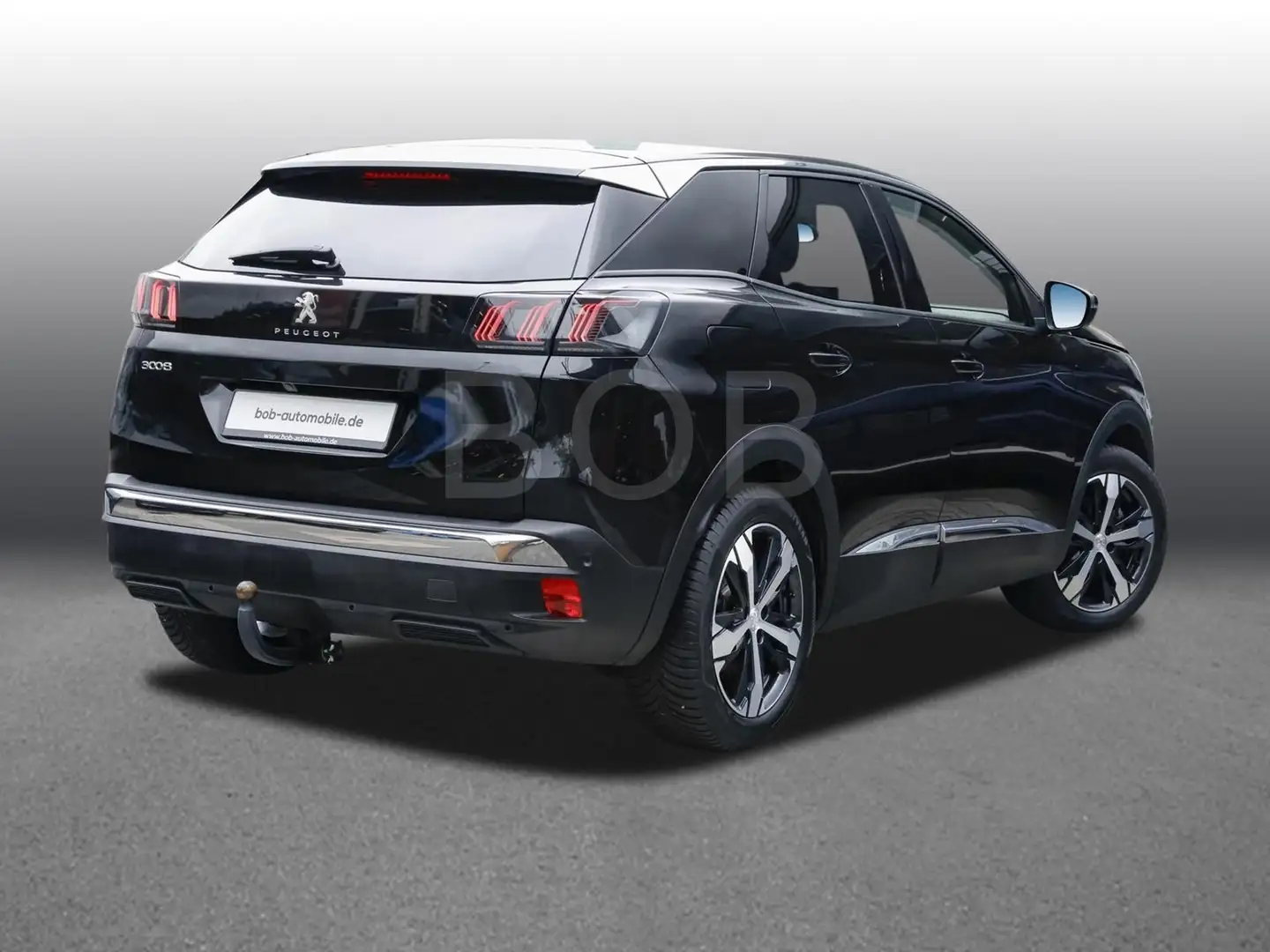 Peugeot 3008 PureTech 130 Allure AHK+Klima+Kamera Negro - 2