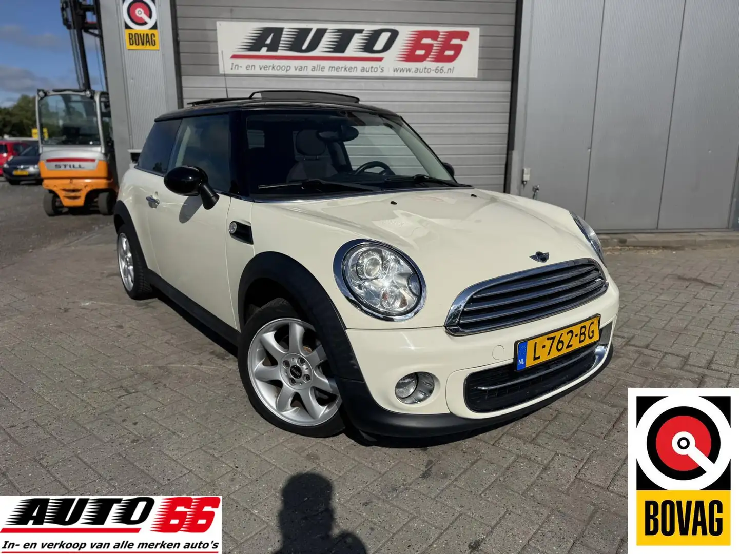MINI Cooper Mini 1.6 elektrische dak AIRCO Wit - 2