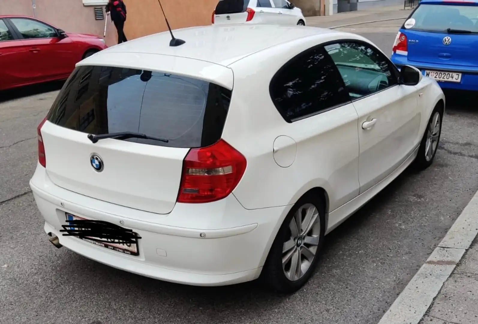BMW 118 118d Coupé Weiß - 2