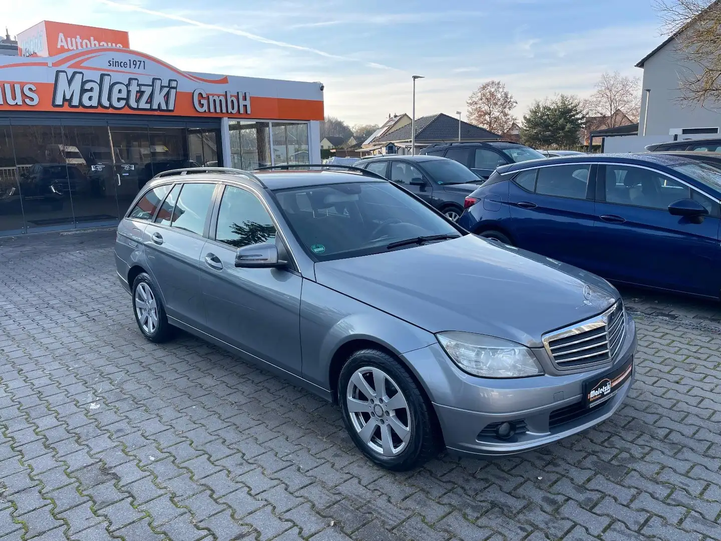 Mercedes-Benz C 200 T CDI*Tempomat*Automatik*Scheckheft* Silber - 2