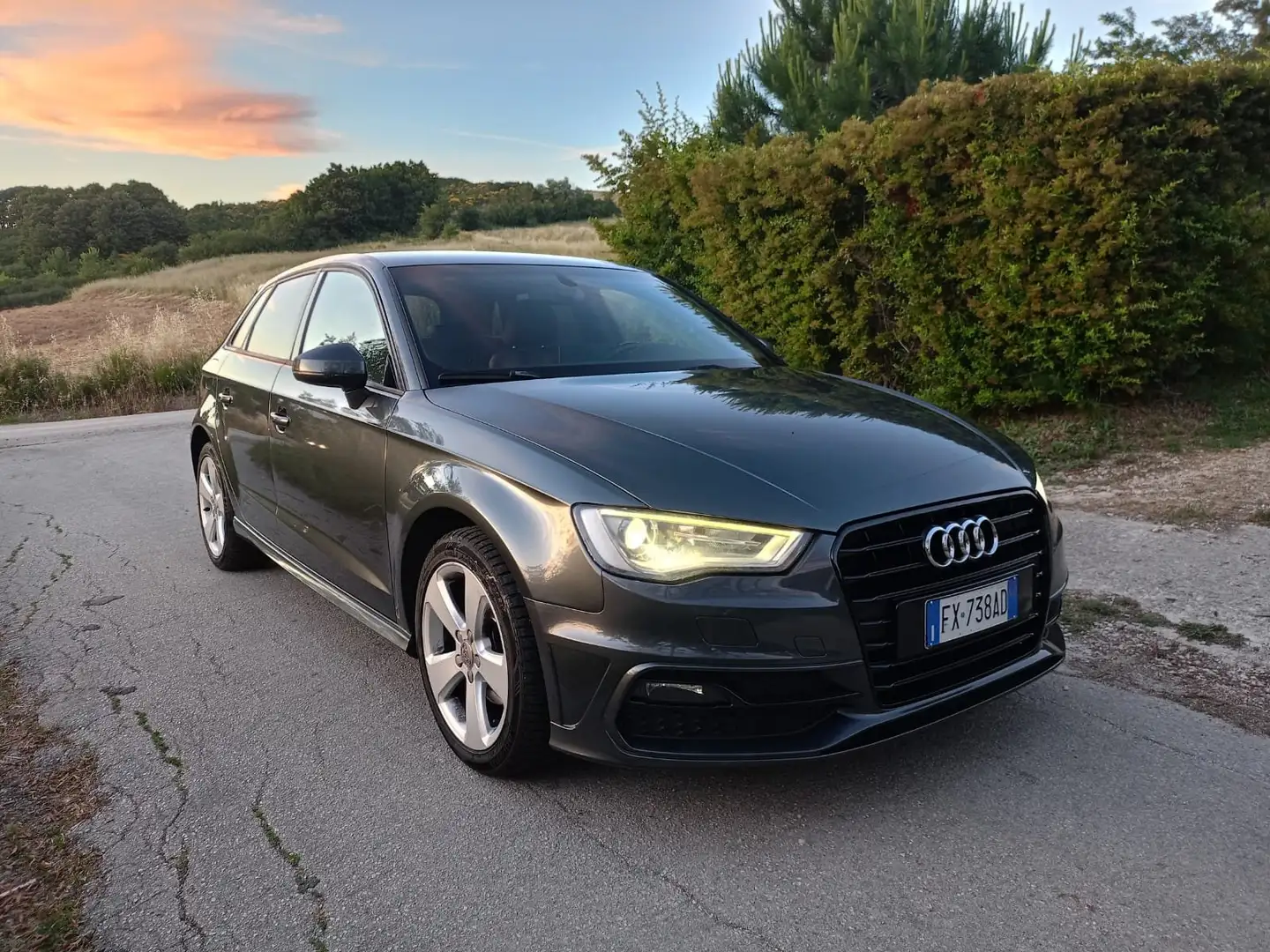 Audi A3 A3 G-TRON S-TRONIC S-LINE Grigio - 1