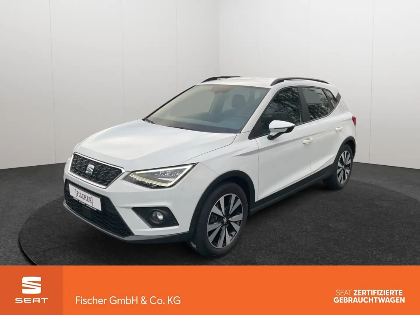 SEAT Arona 1.0TSI Beats Fast Lane LED Navi SHZ Rear View Weiß - 1
