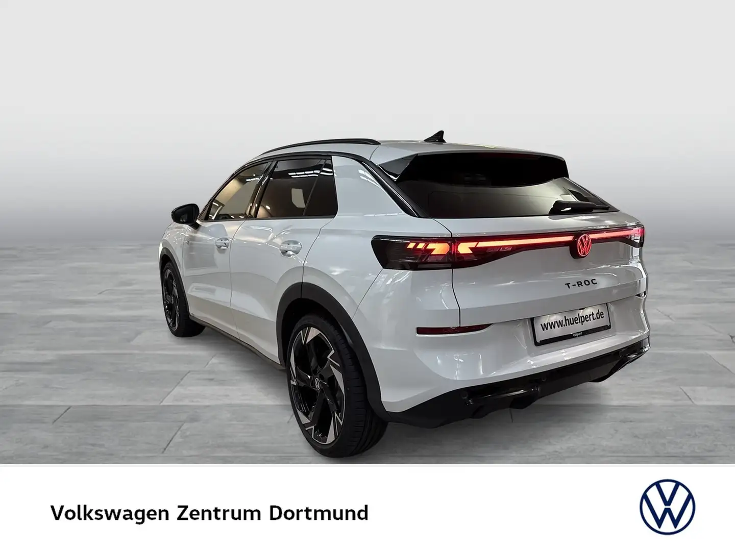 Volkswagen T-Roc 1.5 R-LINE DSG NEUESMODELL BLACKSTYLE LM20 Blanc - 2