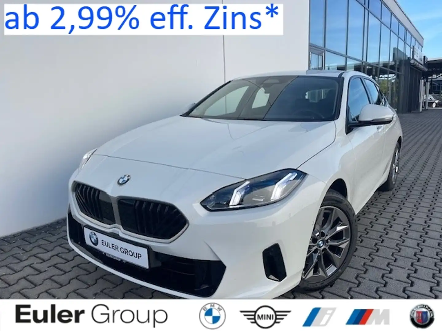 BMW 118 d F70 LC+ SHZ ParkAss DrivAss Komfortzugang adLED Weiß - 1