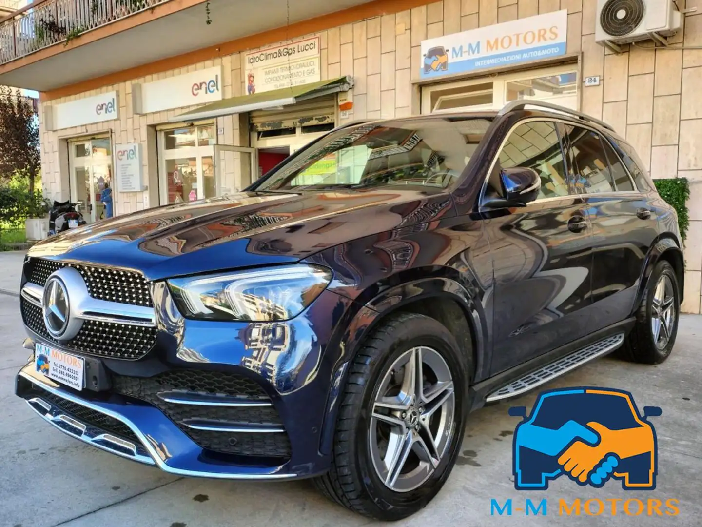 Mercedes-Benz GLE 300 d 4Matic Premium AMG  TETTO APRIBILE TAGLIANDI UFF Bleu - 1