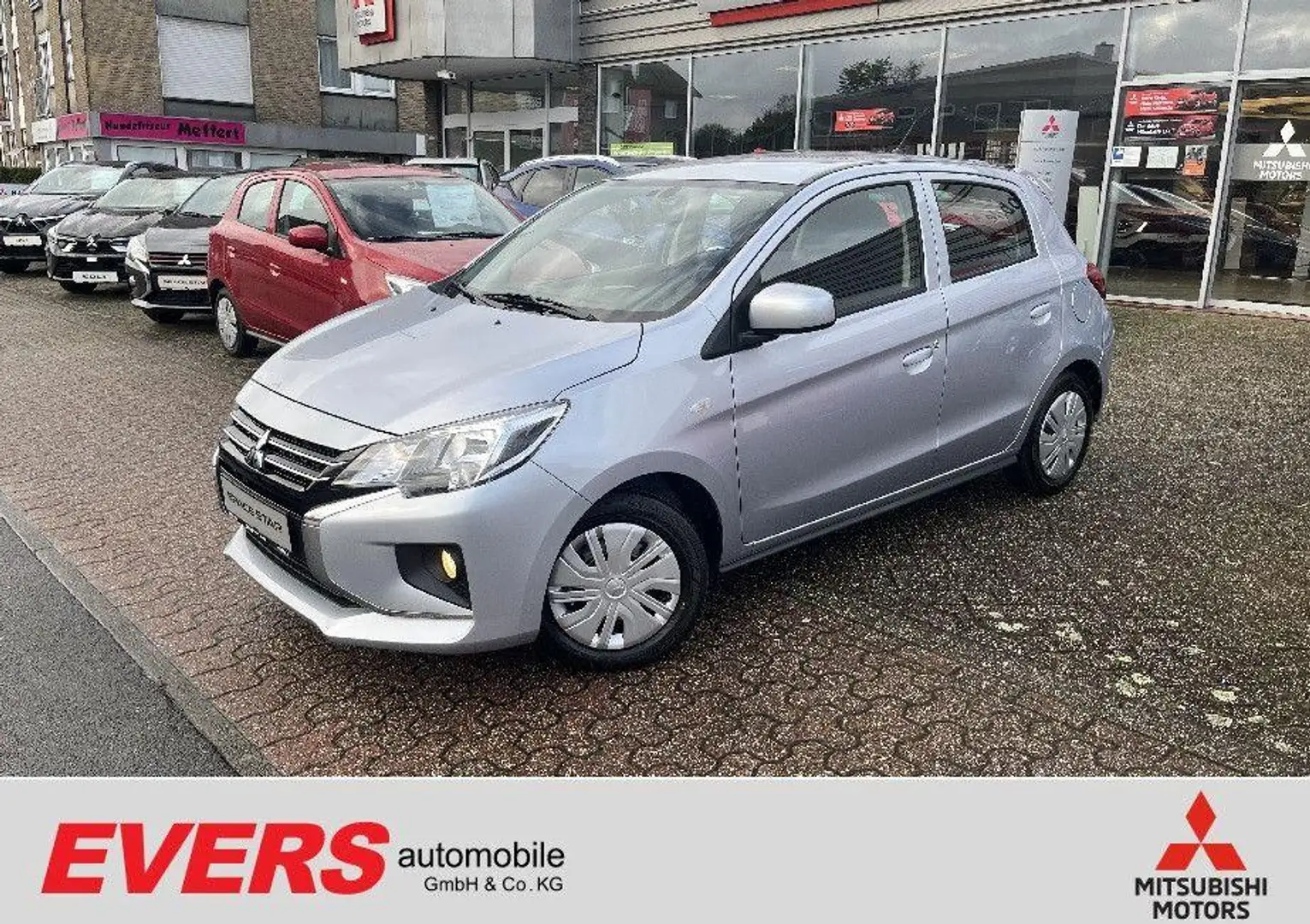 Mitsubishi Space Star 1.2 Select *Klima *DAB *ZV Zilver - 1