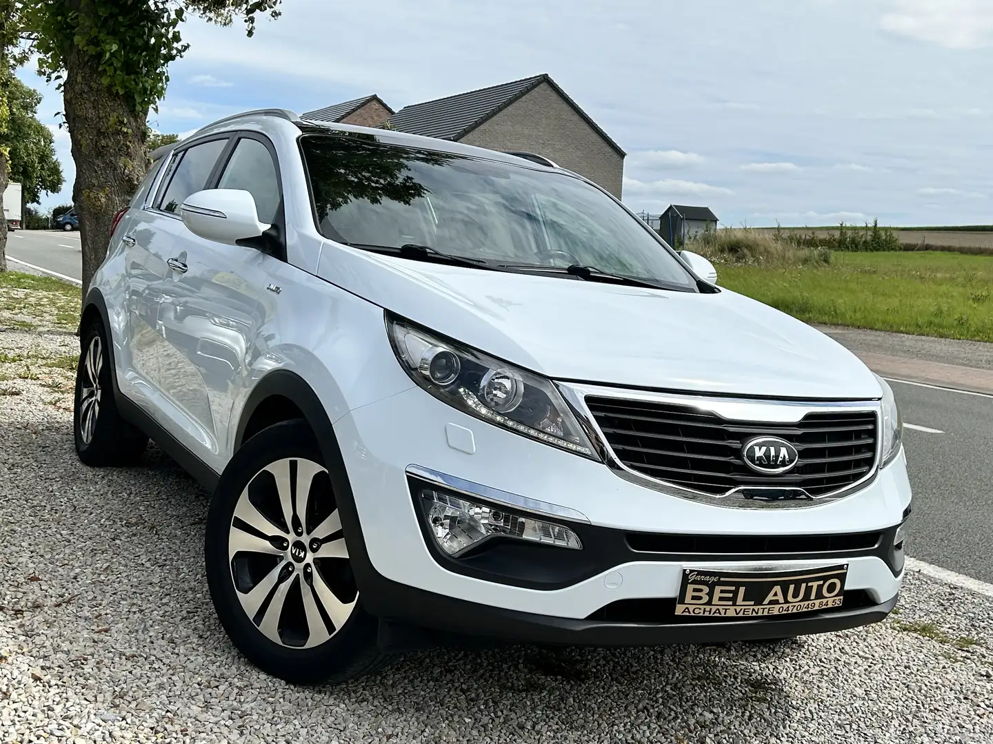 Kia Sportage Sportage 2.0 CRDi 4WD-4x4 Automatigue+Full opst Blanc - 1