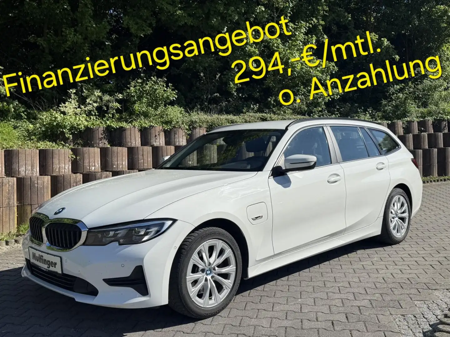 BMW 320 e T.LivePr.Kamera ParkDrivAss.DAB AHK Fin.295 Wit - 2