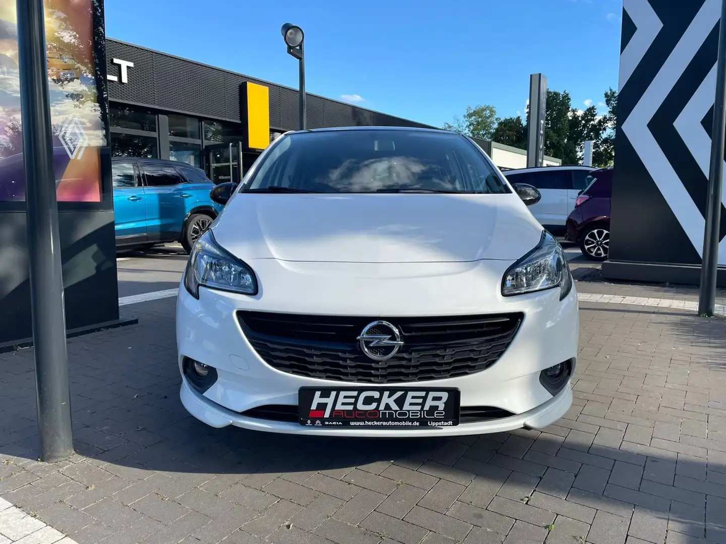 Opel Corsa-e 1.4 Turbo OPC-Line *Navi*PDC*SzHz* Weiß - 2