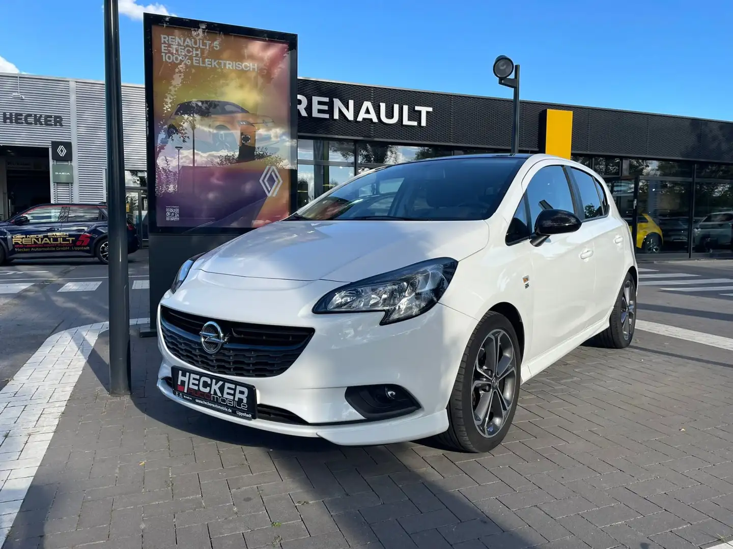 Opel Corsa-e 1.4 Turbo OPC-Line *Navi*PDC*SzHz* Weiß - 1