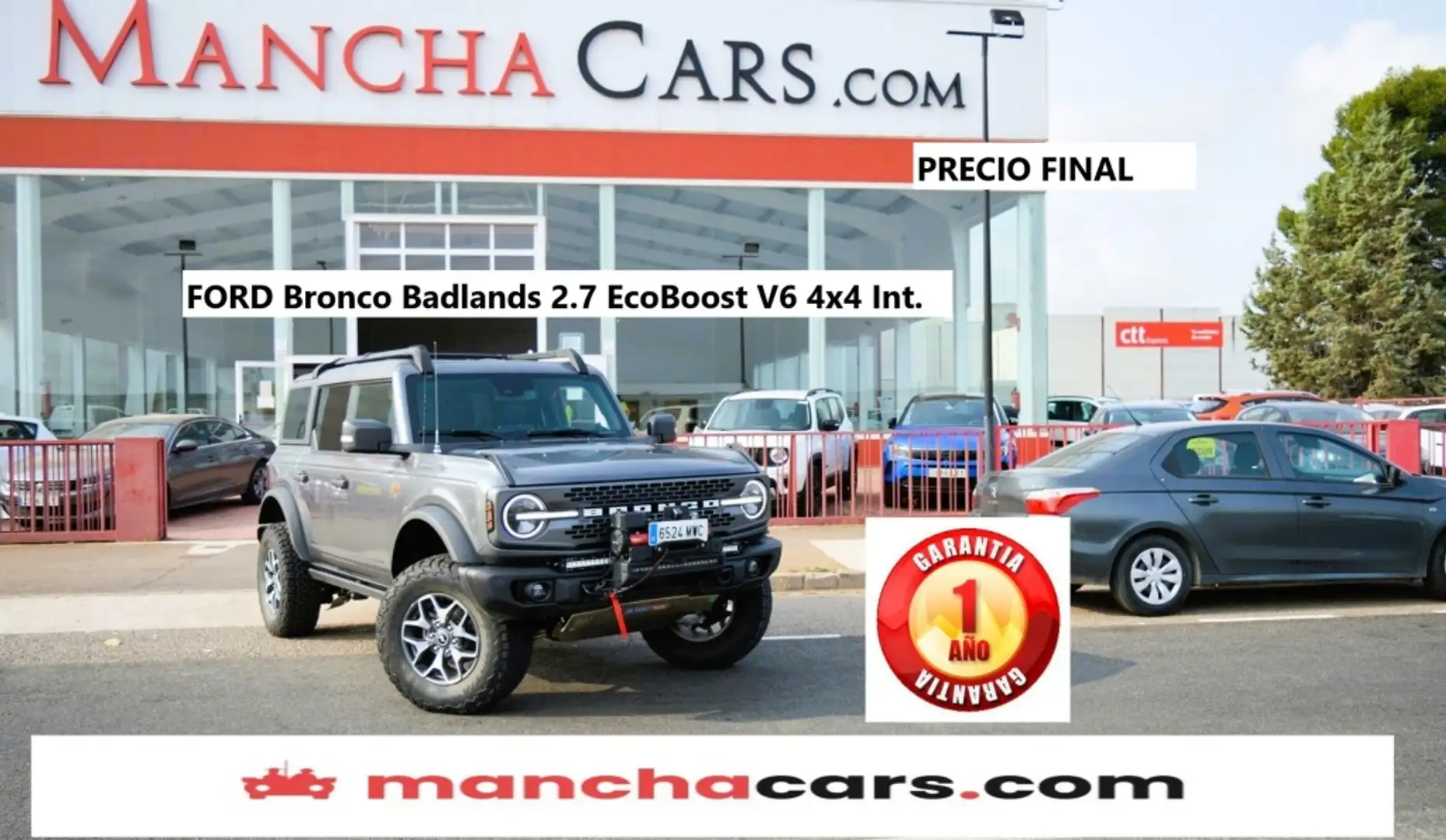 Ford Bronco 2.7 EcoBoost V6 Badlands 335 Auto. Verde - 1