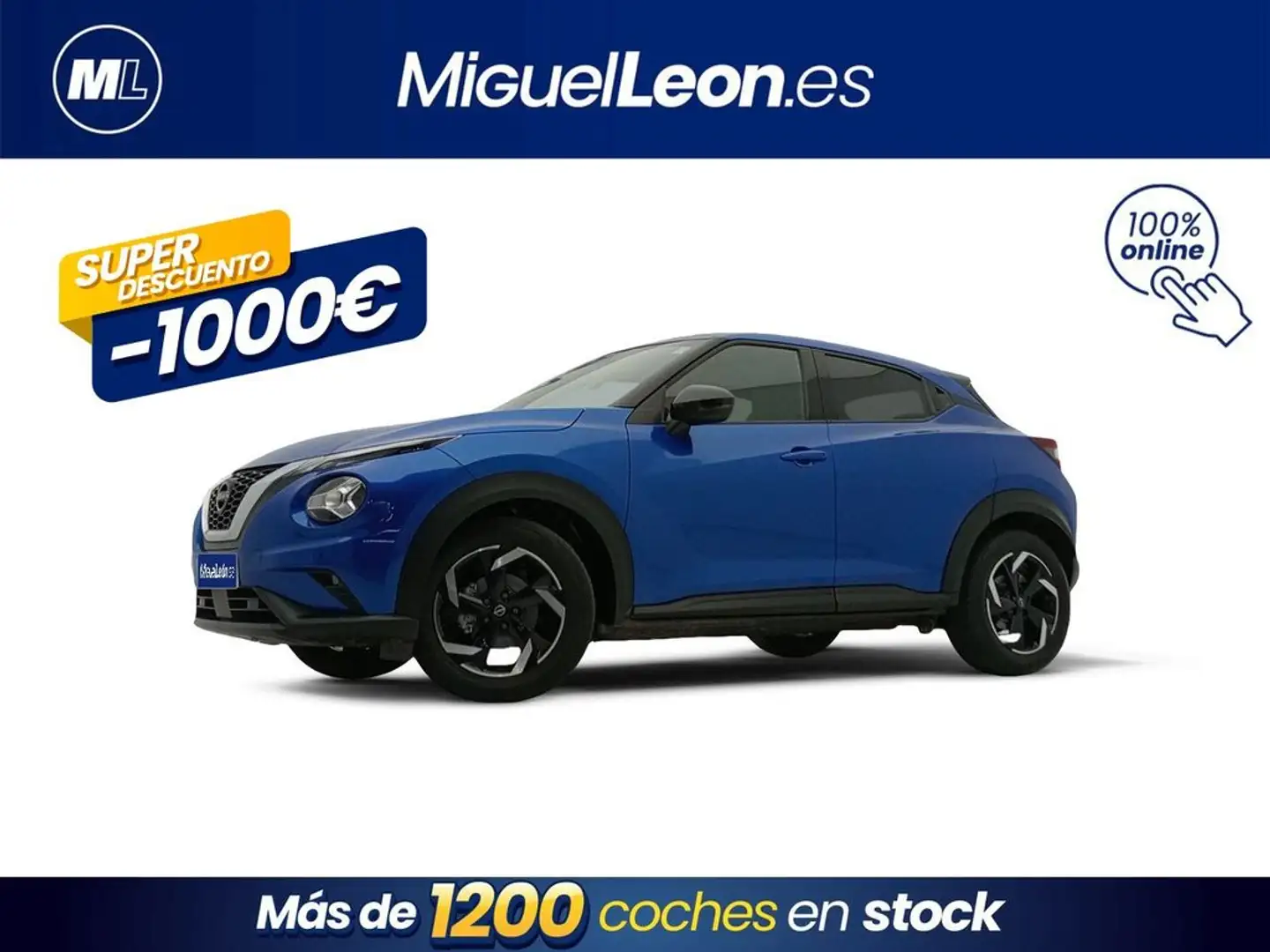 Nissan Juke DIG-T 84 kW (114 CV) 6M/T N-Connecta Azul - 1