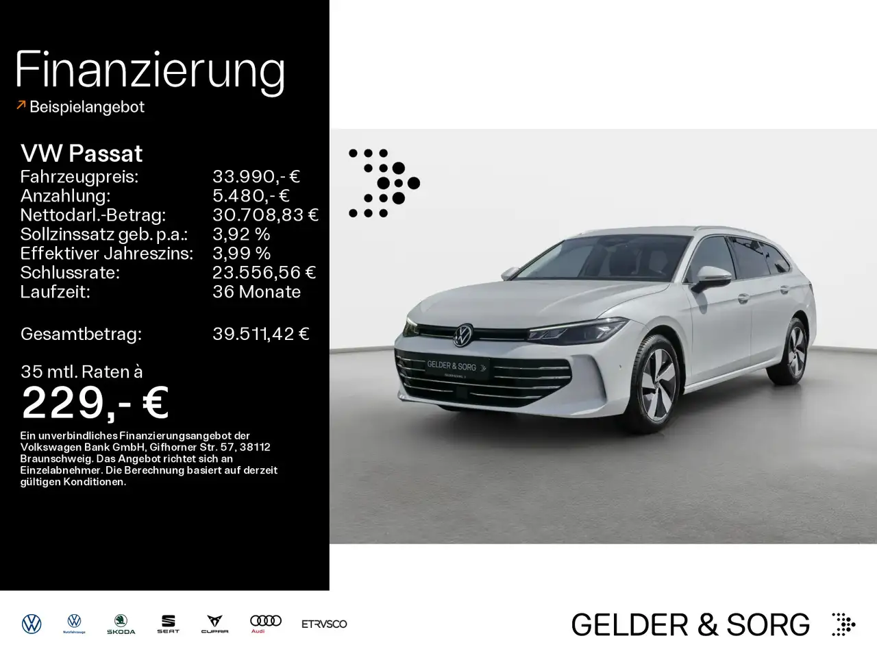 Volkswagen Passat 2.0 TDI Business LED*AHK*Massage*ACC*360°