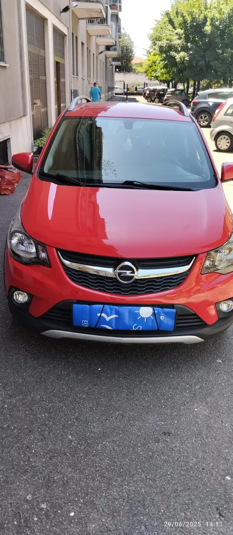 Opel Karl Karl 1.0 Rocks 73cv my19 Rosso - 1