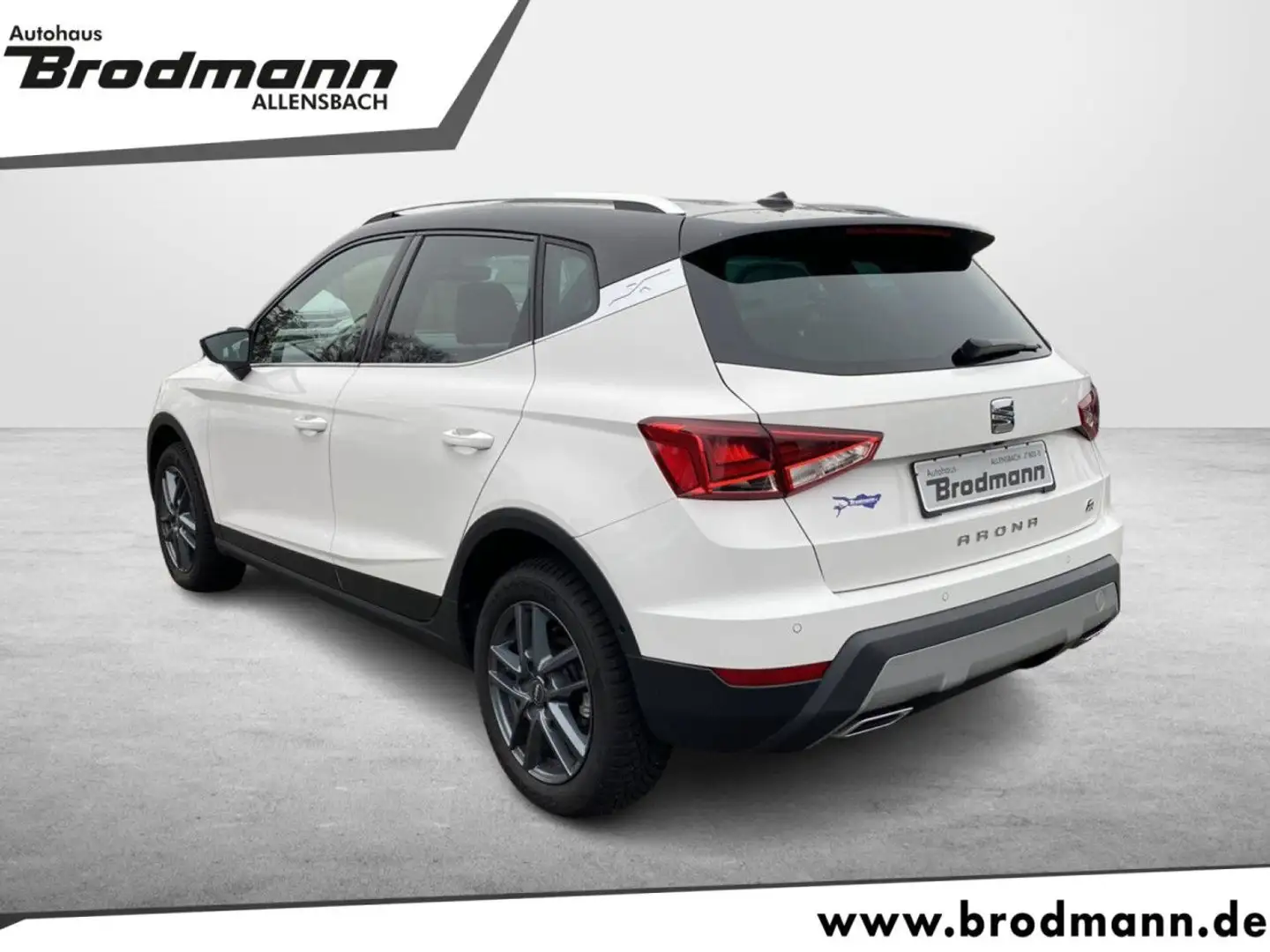 SEAT Arona 1.0 TSI FR DSG Navi-RFK-LED-Parklenk Klima Weiß - 2