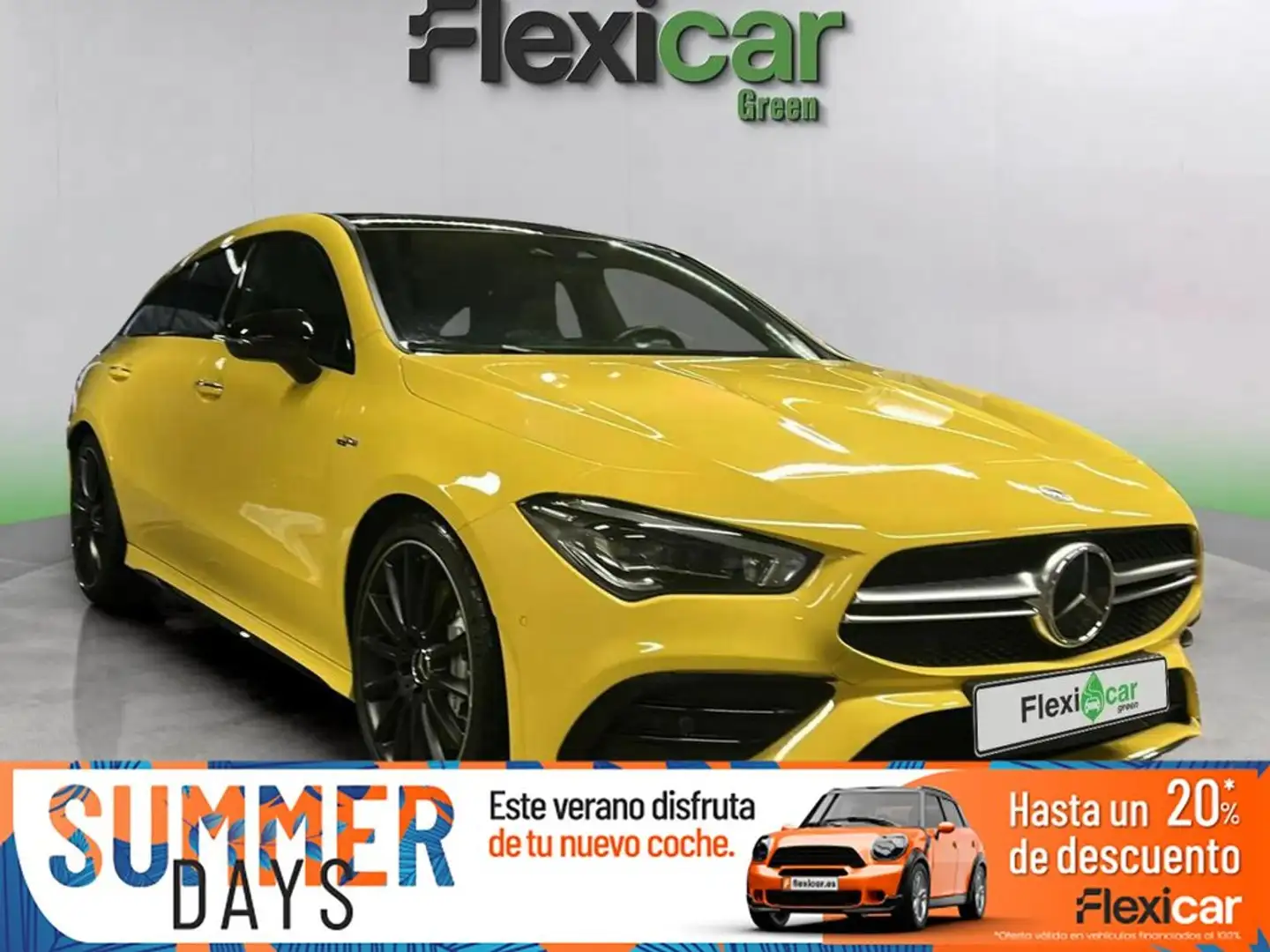 Mercedes-Benz CLA 35 AMG Mercedes-AMG 4MATIC+ Shooting Bra Amarillo - 1