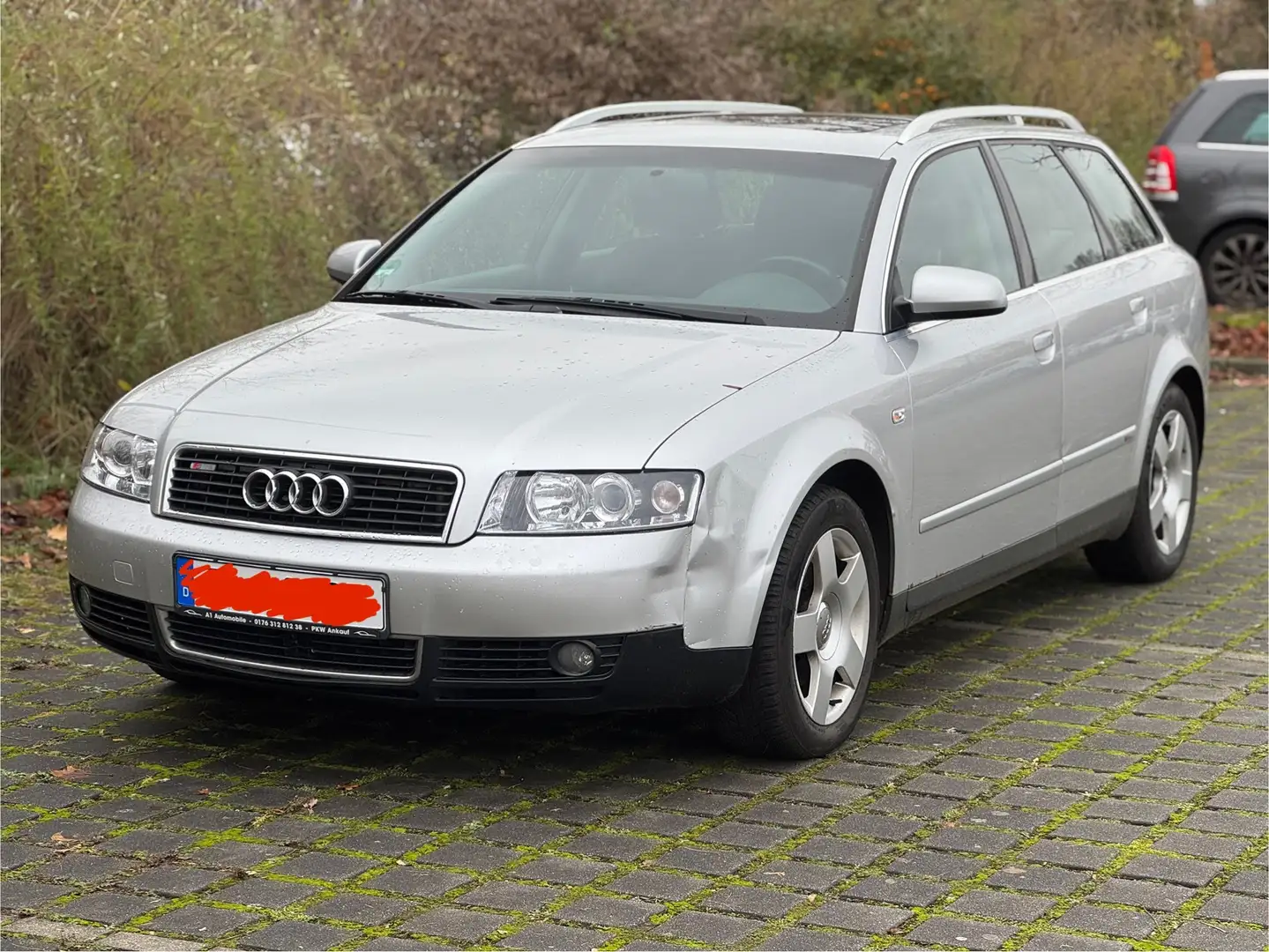 Audi A4 Avant Automatik 2,0 - noch TÜV Silber - 1