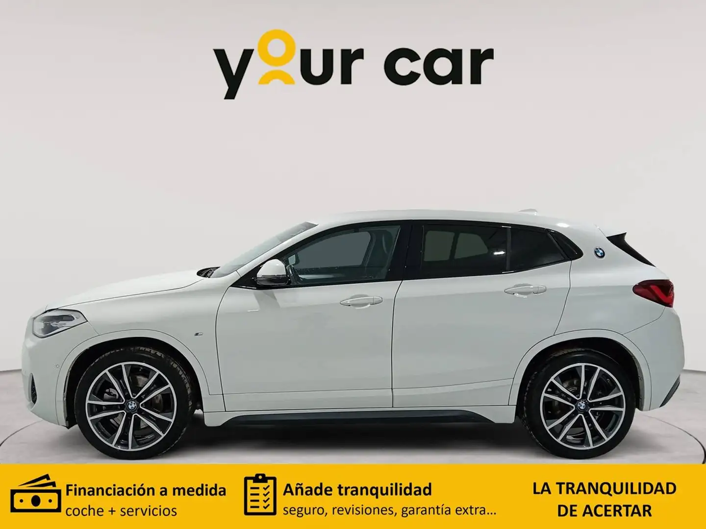 BMW X2 xDrive 20dA Blanc - 2