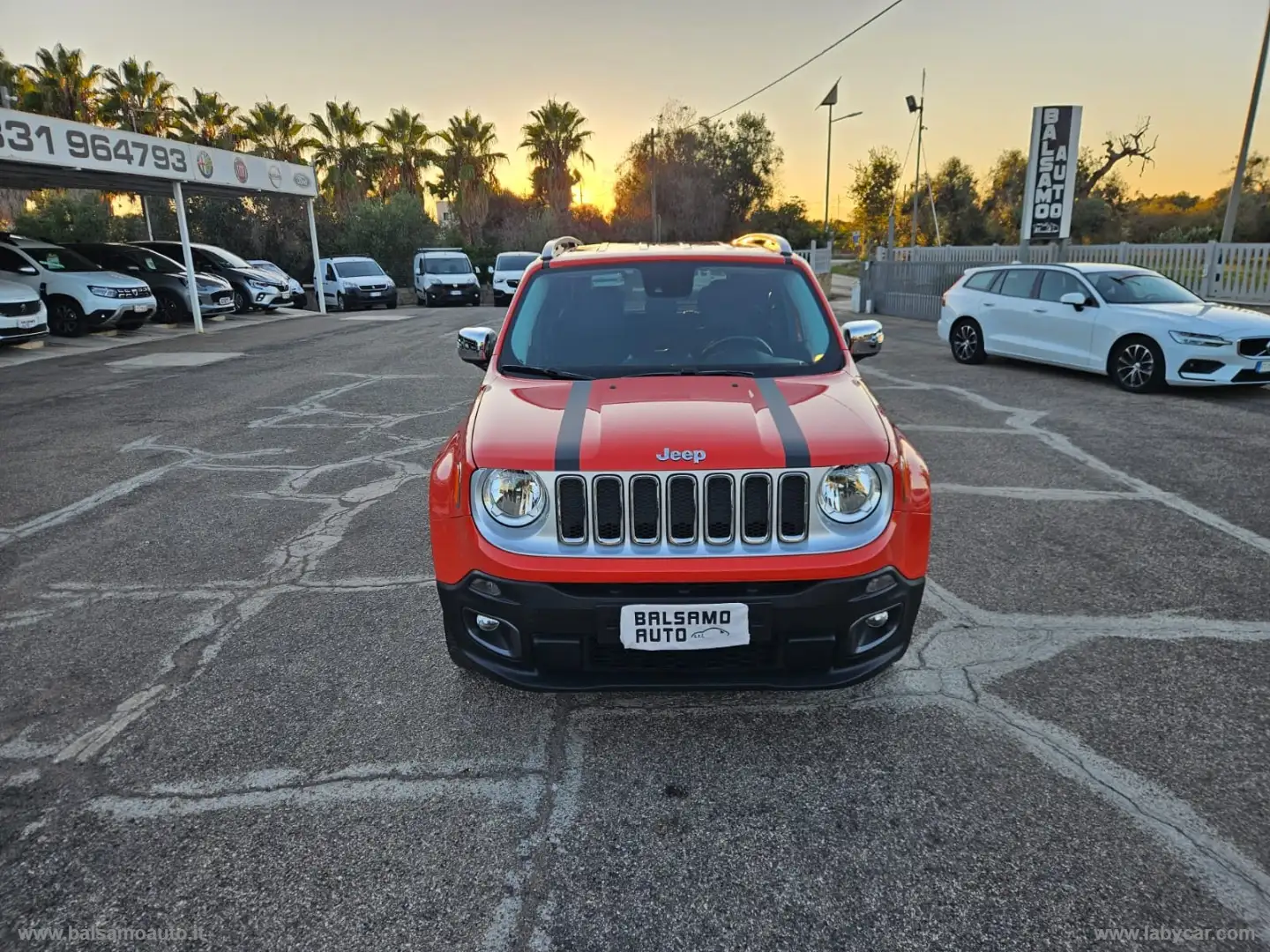 Jeep Renegade 2.0 Mjt 140 CV 4WD AD.Longitude Arancione - 2